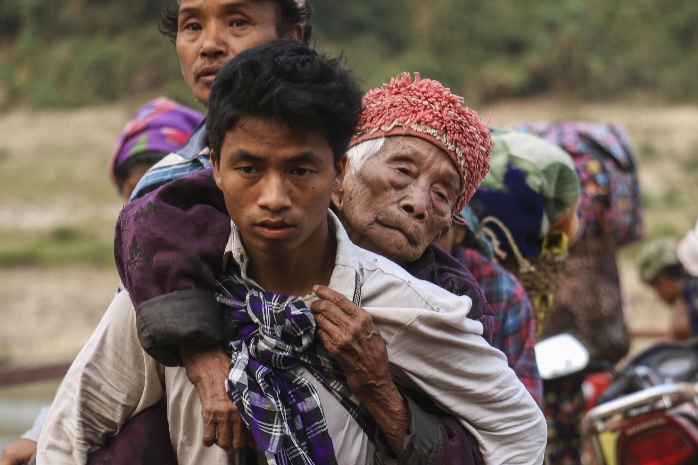 TOPSHOT-MYANMAR-CONFLICT-UNREST