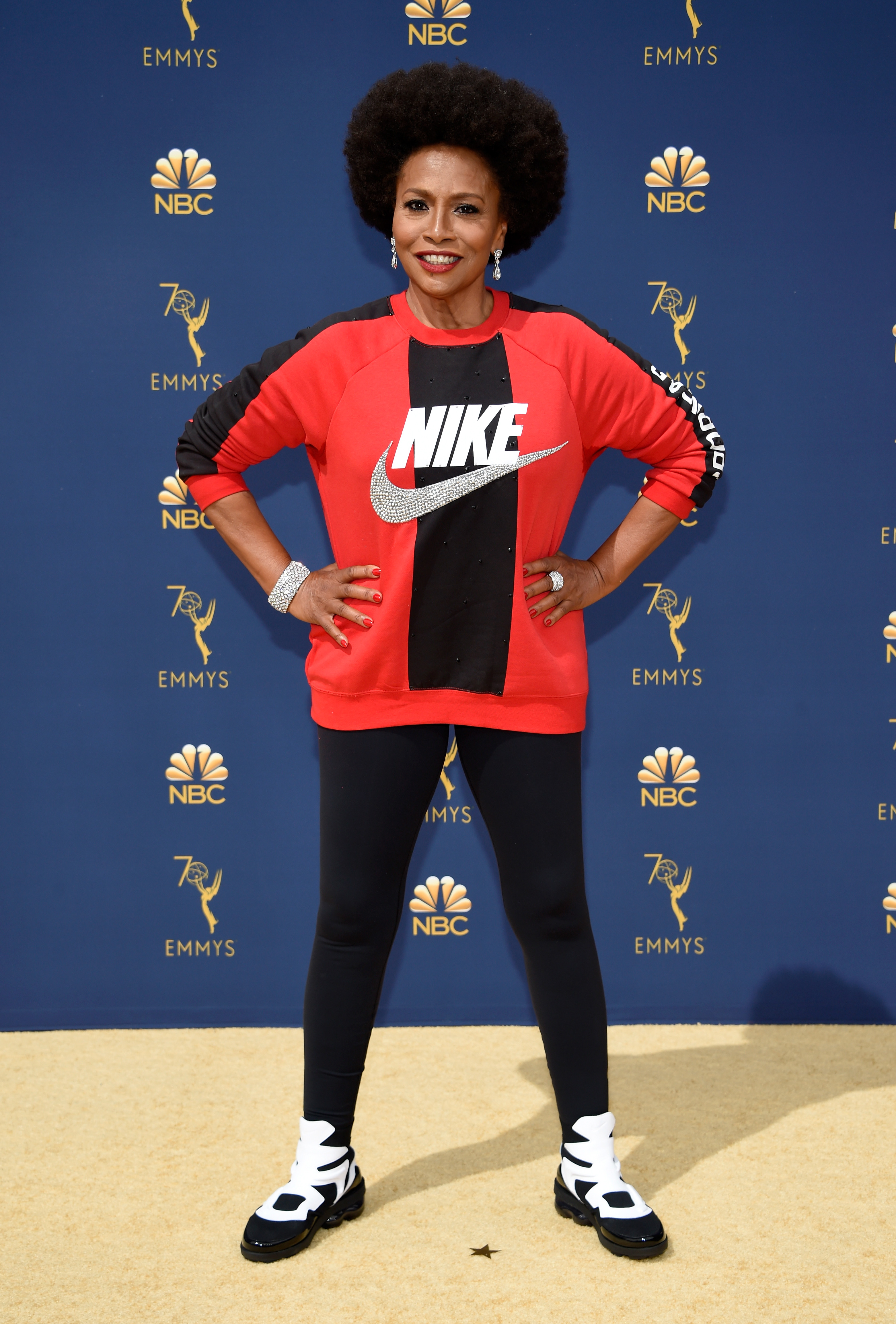 Jenifer Lewis attends the 70th Emmy Awards at Microsoft Theater on September 17, 2018 in Los Angeles, California. (Kevin Mazur—Getty Images)