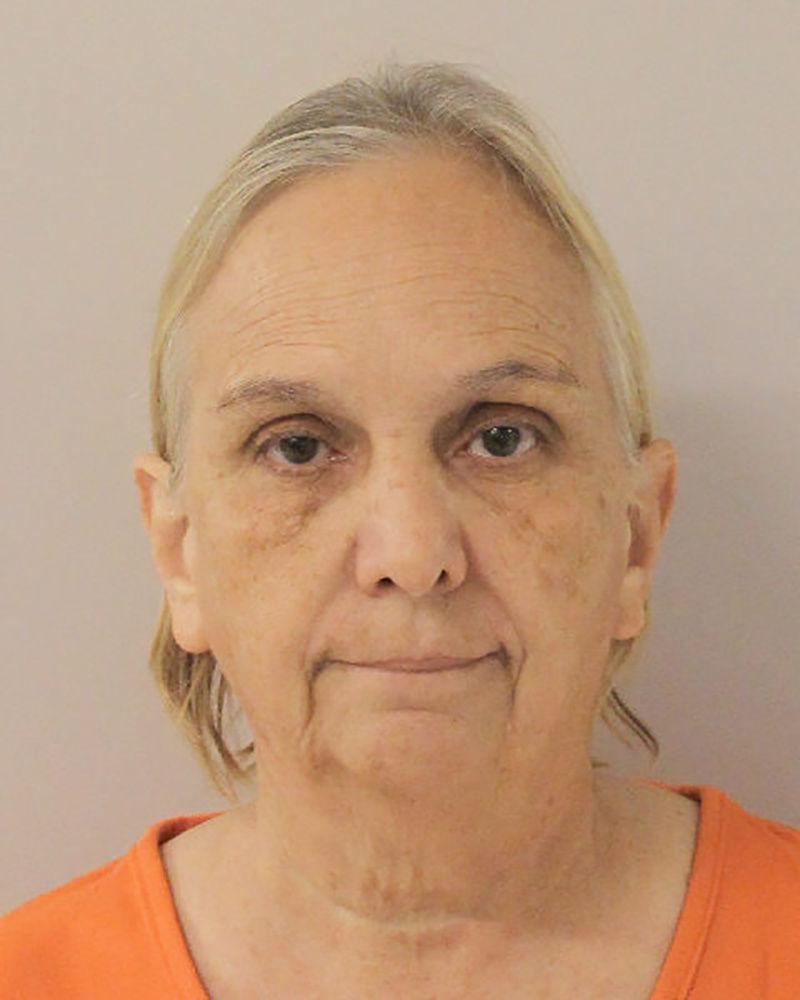 Former USA Gymnastics trainer Debbie Van Horn appears in a booking photo provided by Walker County Jail in Huntsville, Texas, on Sept. 6, 2018. (Walker County Jail Handout/Reuters)