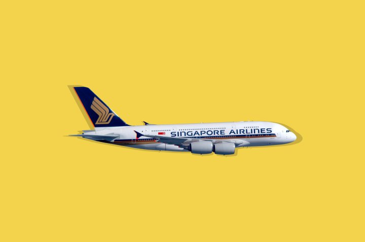 singapore airlines plane