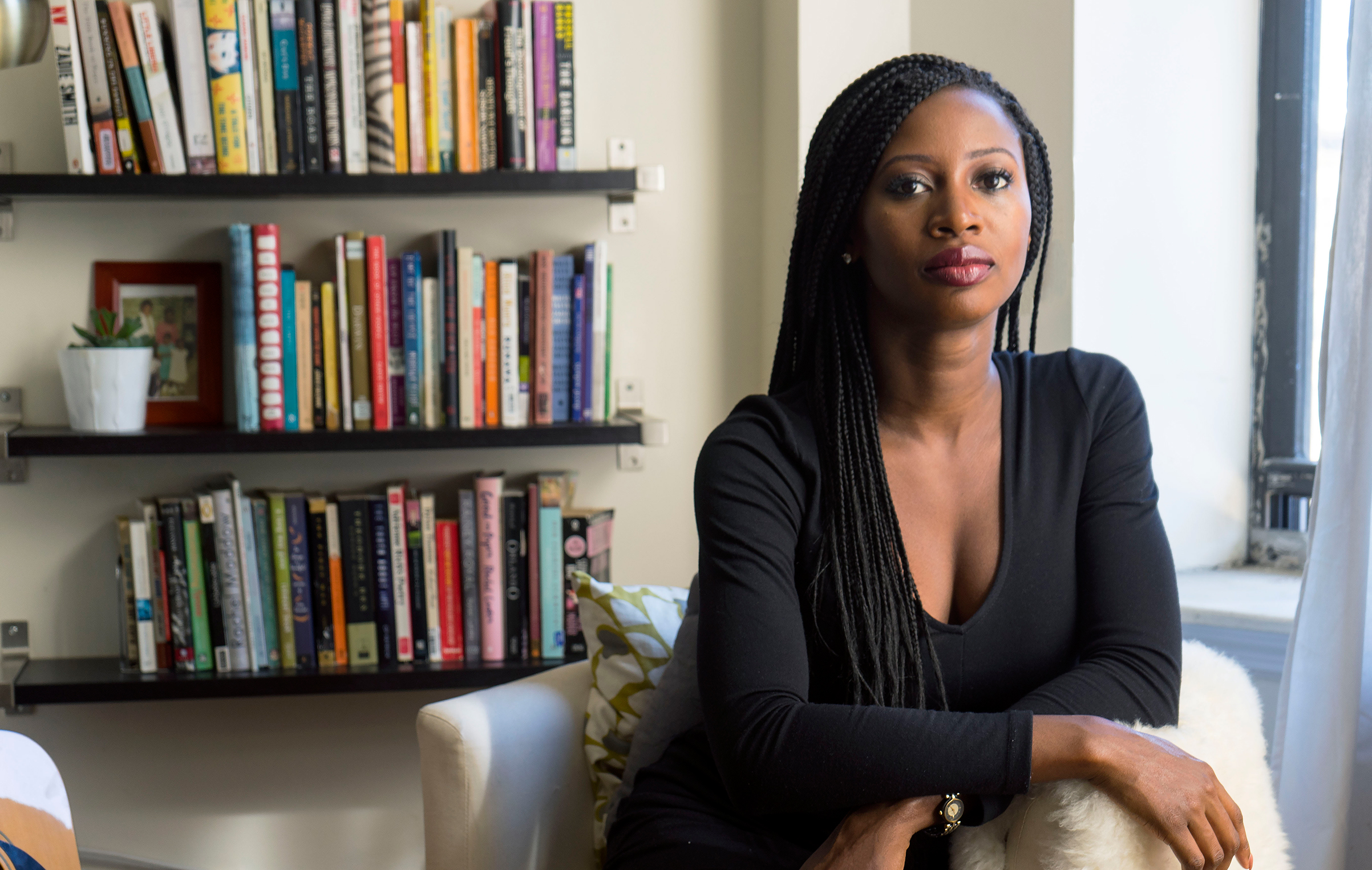 The next book from Moore, a graduate of Howard University and USC, will be a memoir (Ashleigh Rae)