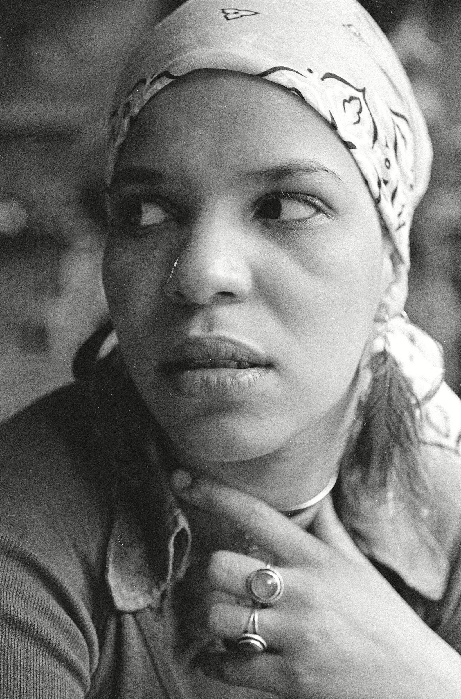 Shange in New York City in 1976, the year For Colored Girls ... premiered