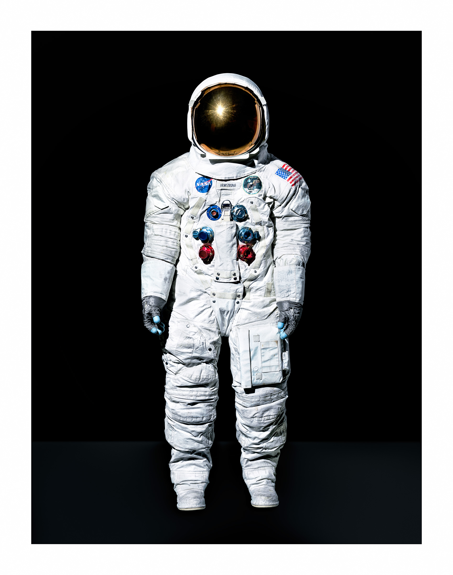 Neil Armstongs suit from the Apollo 1 mission
