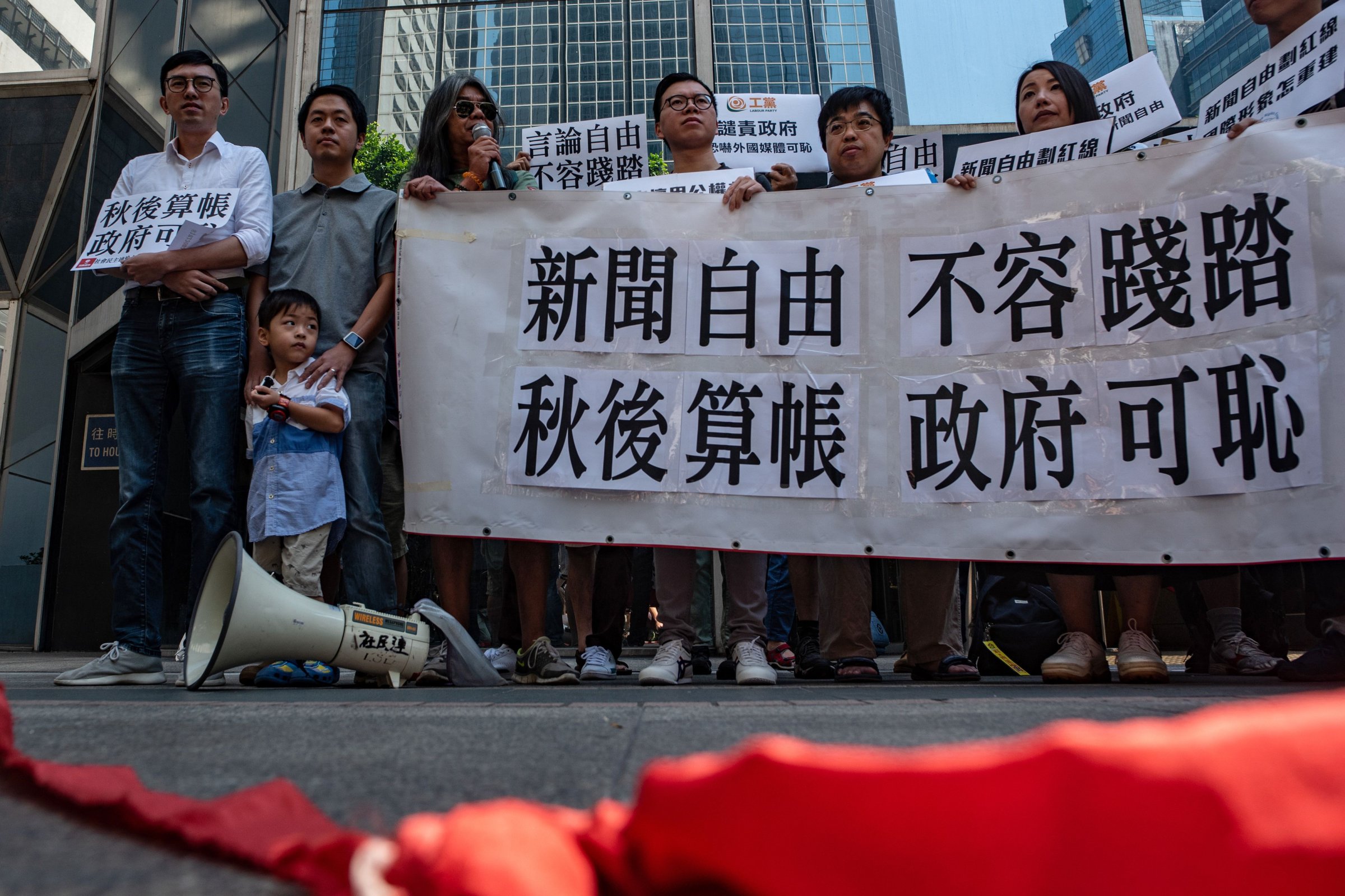 HONG KONG-POLITICS-PRESS-FREEDOM-MEDIA