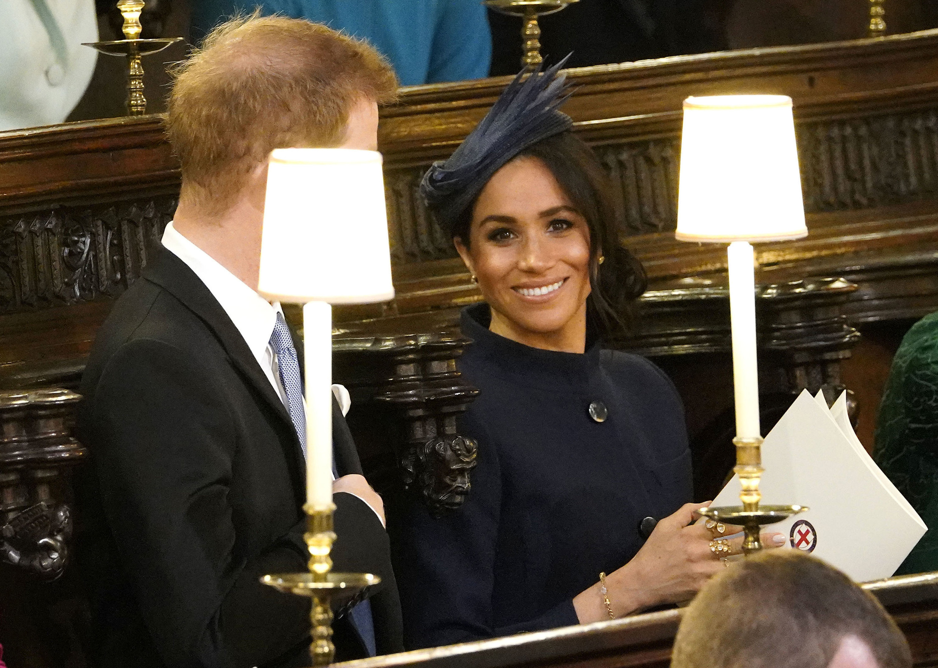 OCT 12: Prince Harry, Duke of Sussex and Meghan, Duchess of Sussex (WPA Pool—Getty Images)