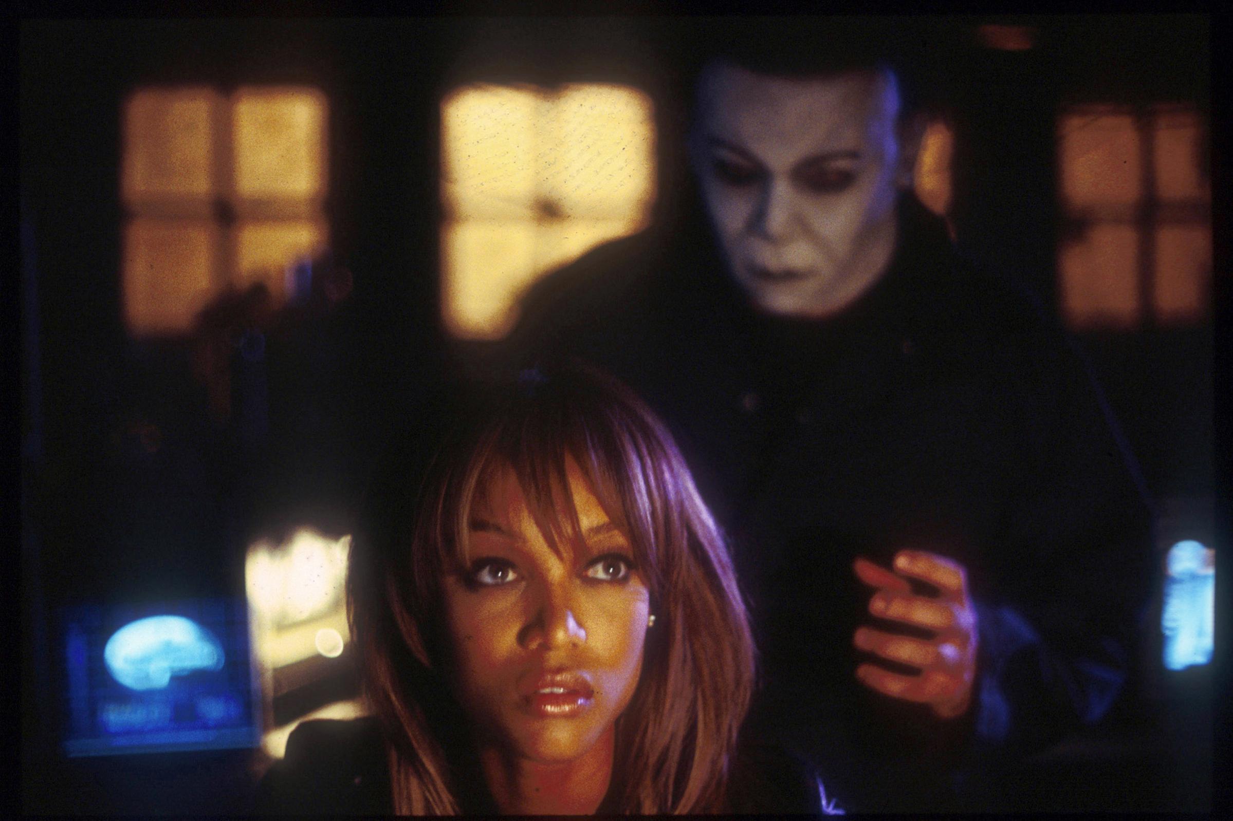 Tyra Banks in "Halloween: Resurrection".