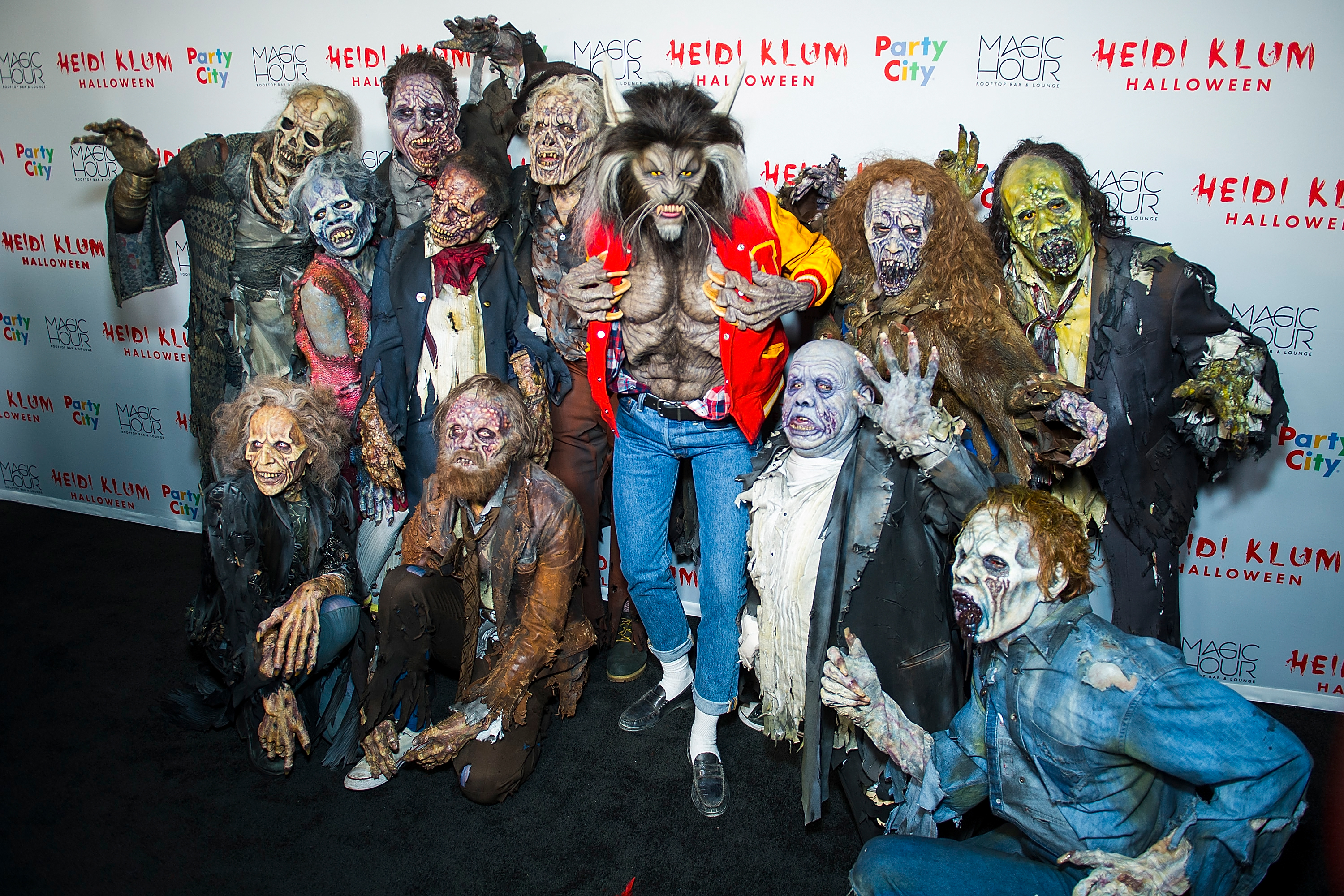 Heidi Klum attends her 18th Annual Halloween Party in New York City. (Photo by Michael Stewart/Getty Images) (Michael Stewart—Getty Images)