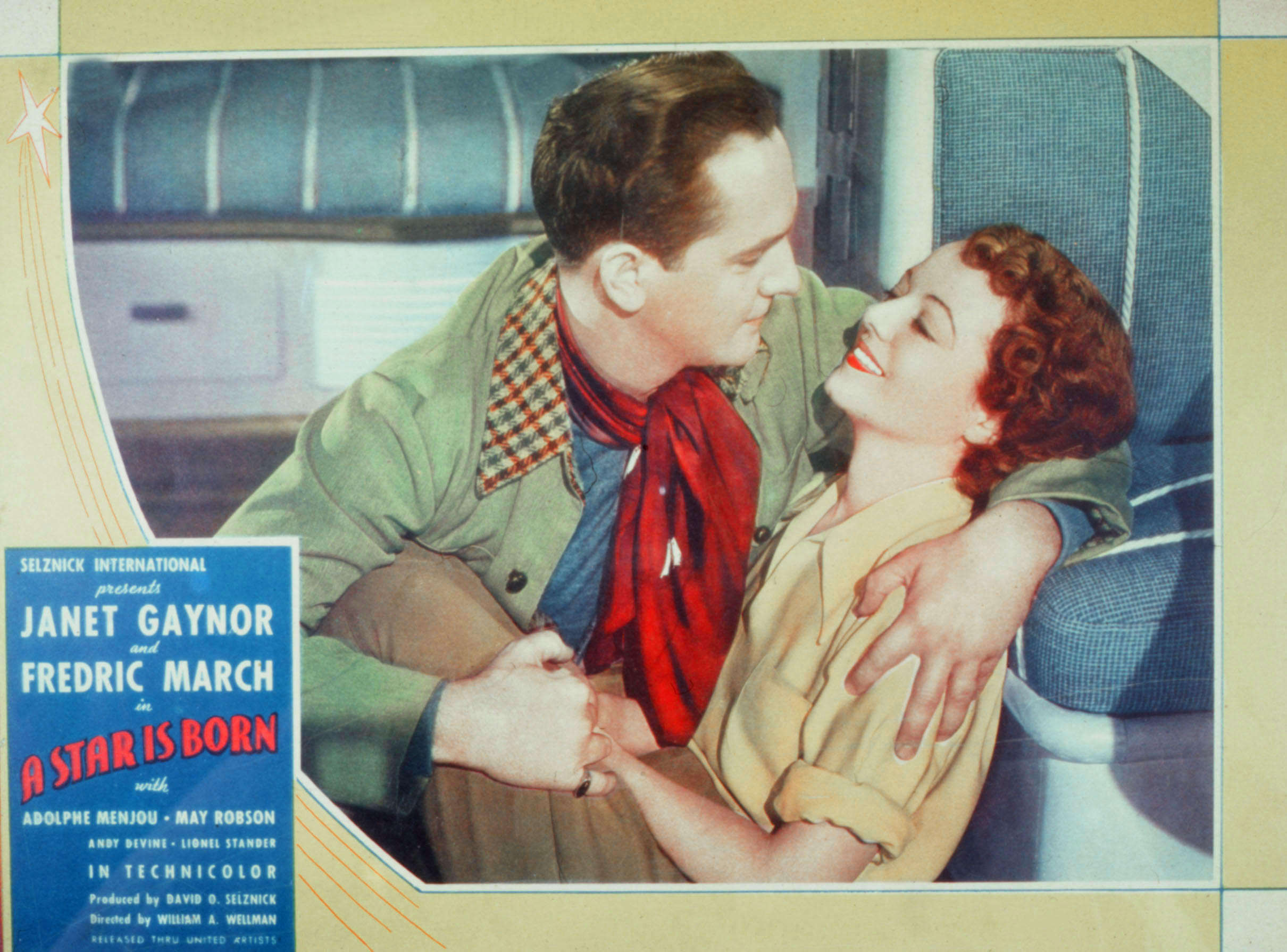 A poster for the original "A Star Is Born," 1937. (United Artists/Kobal/REX/Shutterstock)