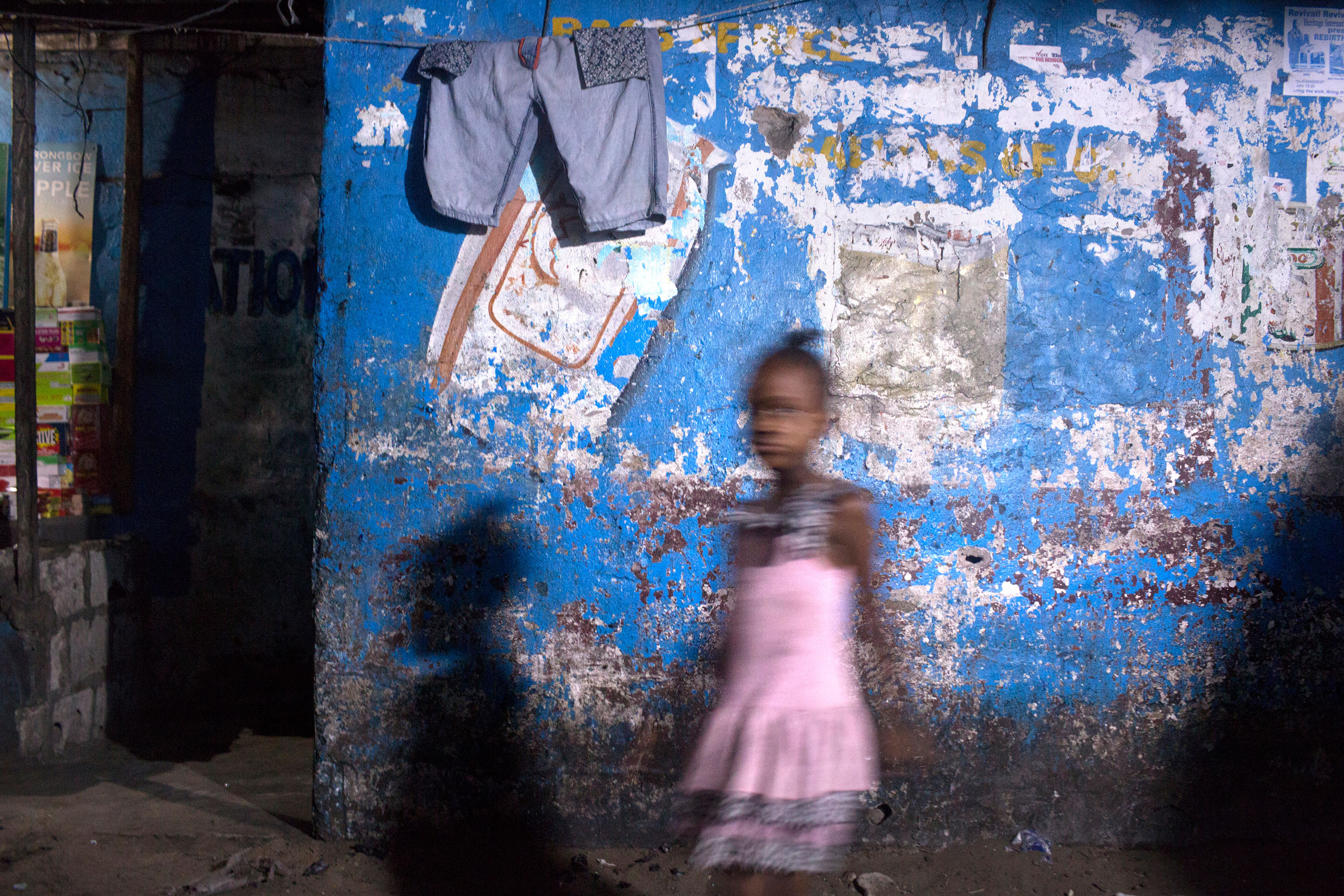 The West Point neighborhood of Liberia's capital. (Kathleen Flynn, special to ProPublica)