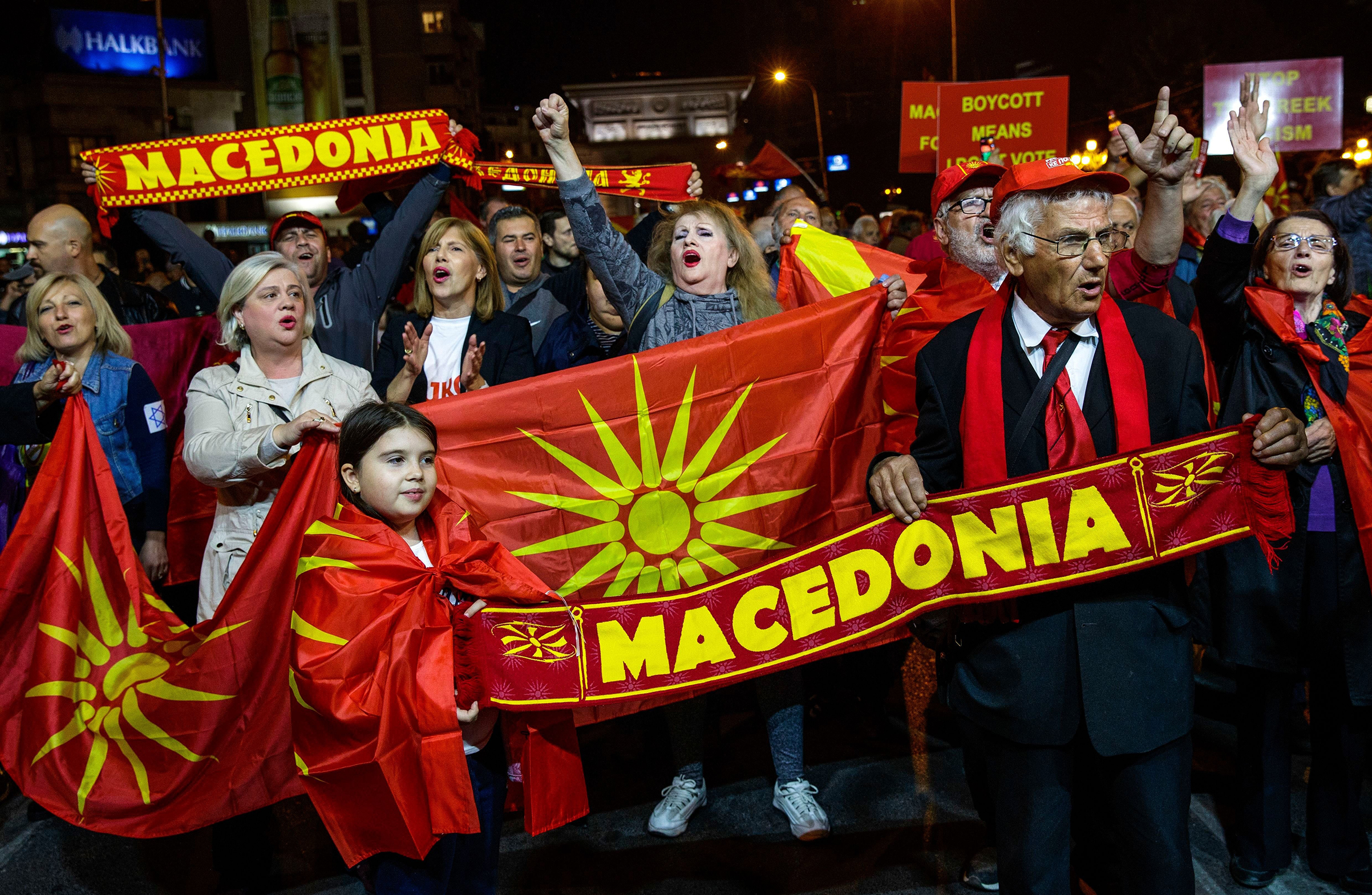 Macedonia Referendum Russia