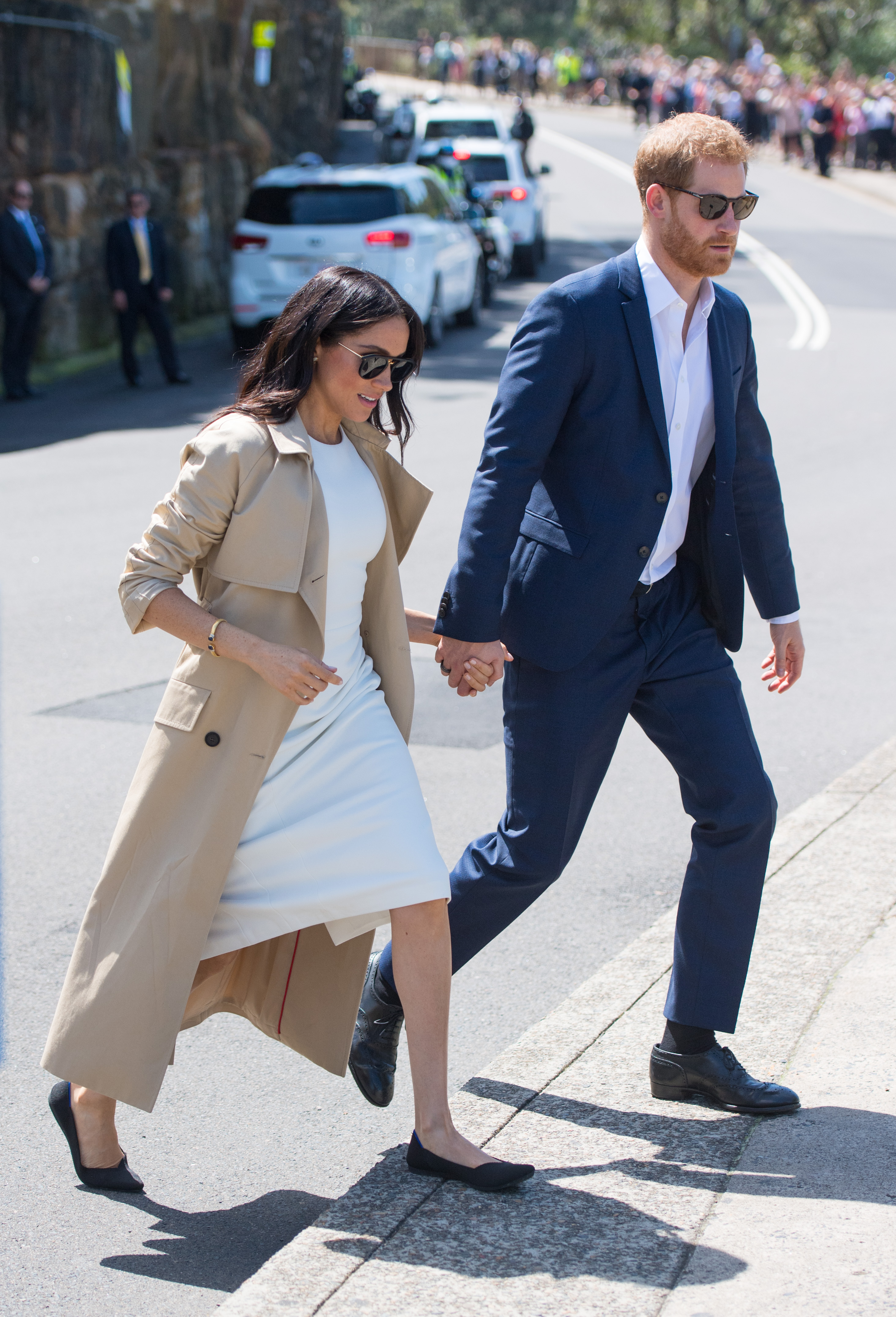 Megan Markle wears Rothy flats in Sydney, Australia (Dominic Lipinski/ Pool/Getty Images) (Pool—Getty Images)