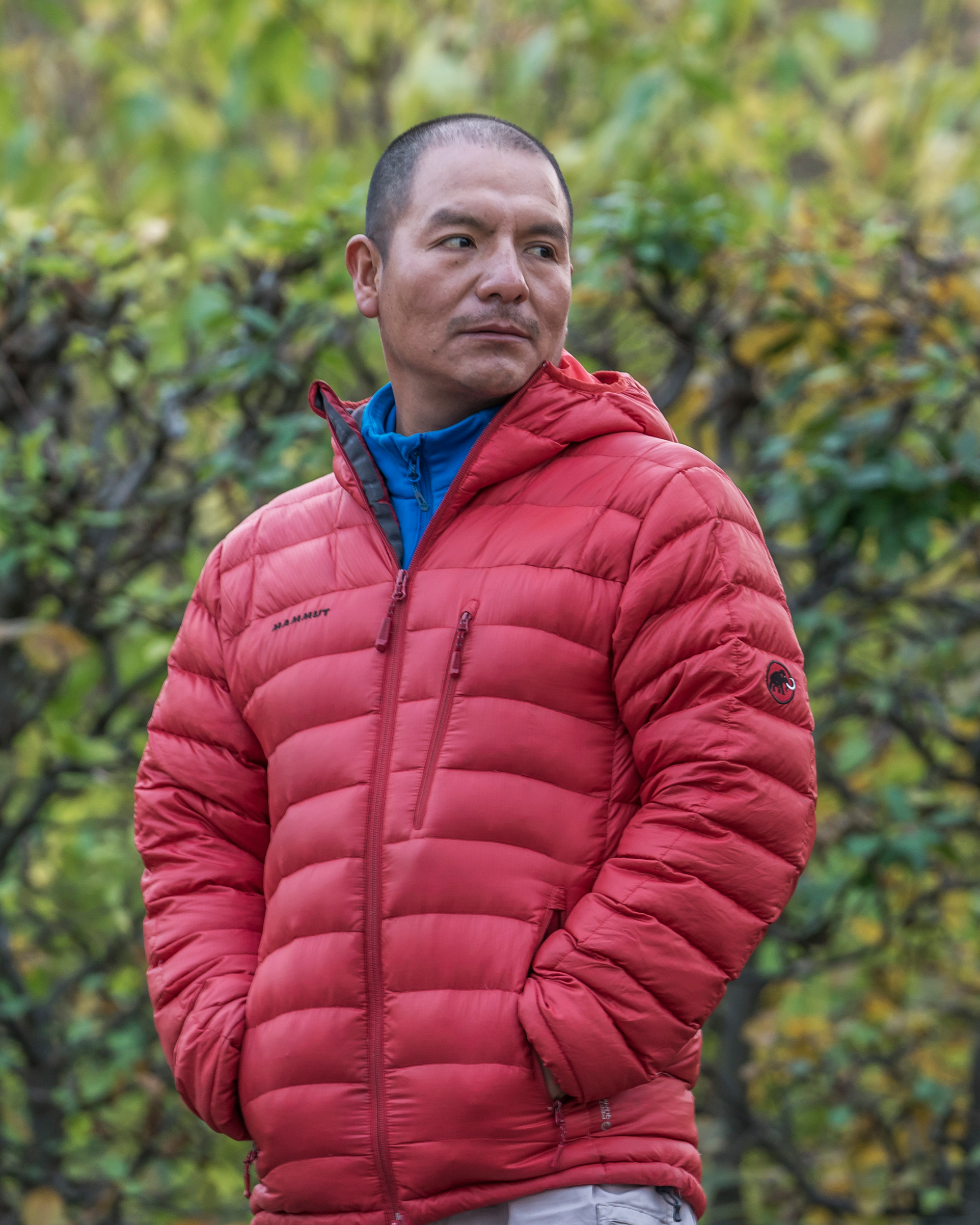 Saul Luciano Lliuya, a farmer from Peru, at the U.N. Climate Change Conference in Bonn, Germany, on Nov. 14, 2017. (Anthony Kwan—Getty Images)