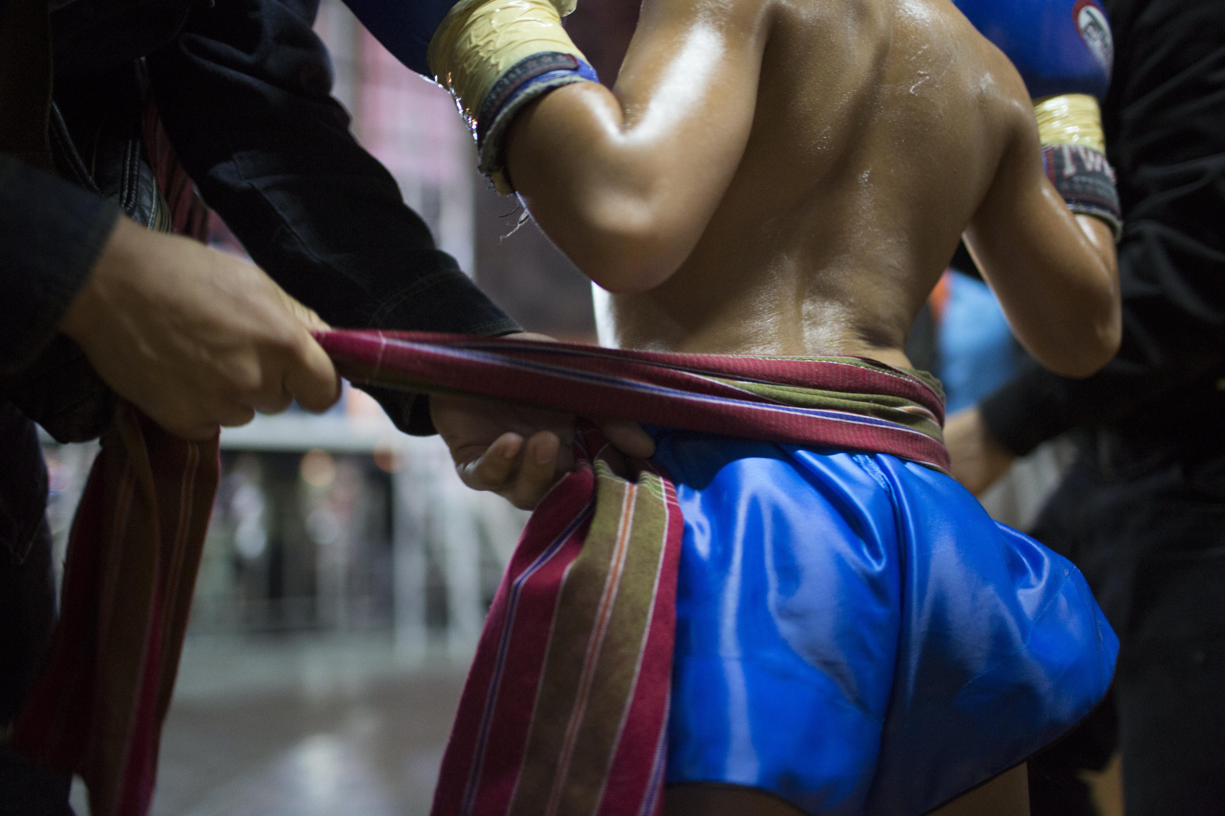 Nine Year Old Muay Thai (Boxing) Fighter