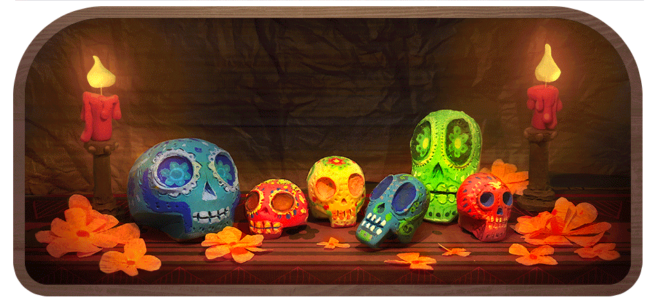 Google Doodle for Day of the Dead 2018