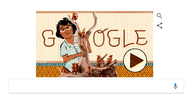 Google celebrated the life of Native American artist Amanda Crowe with a Google Doodle on Friday, Nov. 9, 2018. (Google)