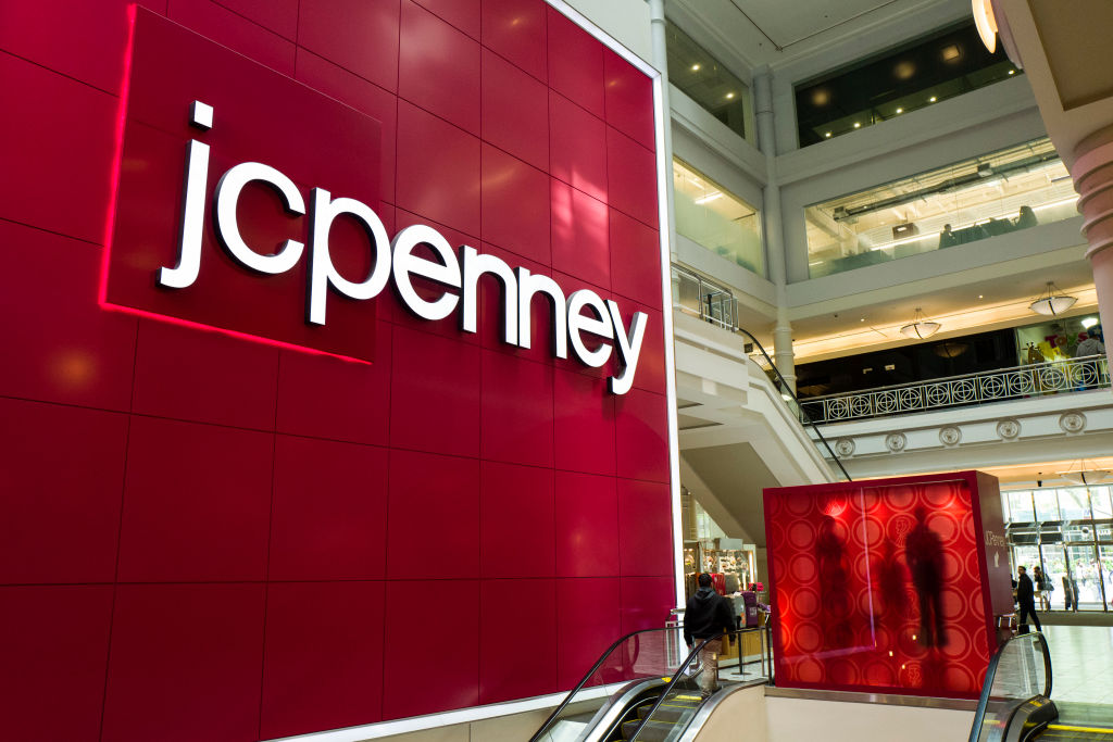 JCPenny Store front in Manhattan Mall in Herald Square