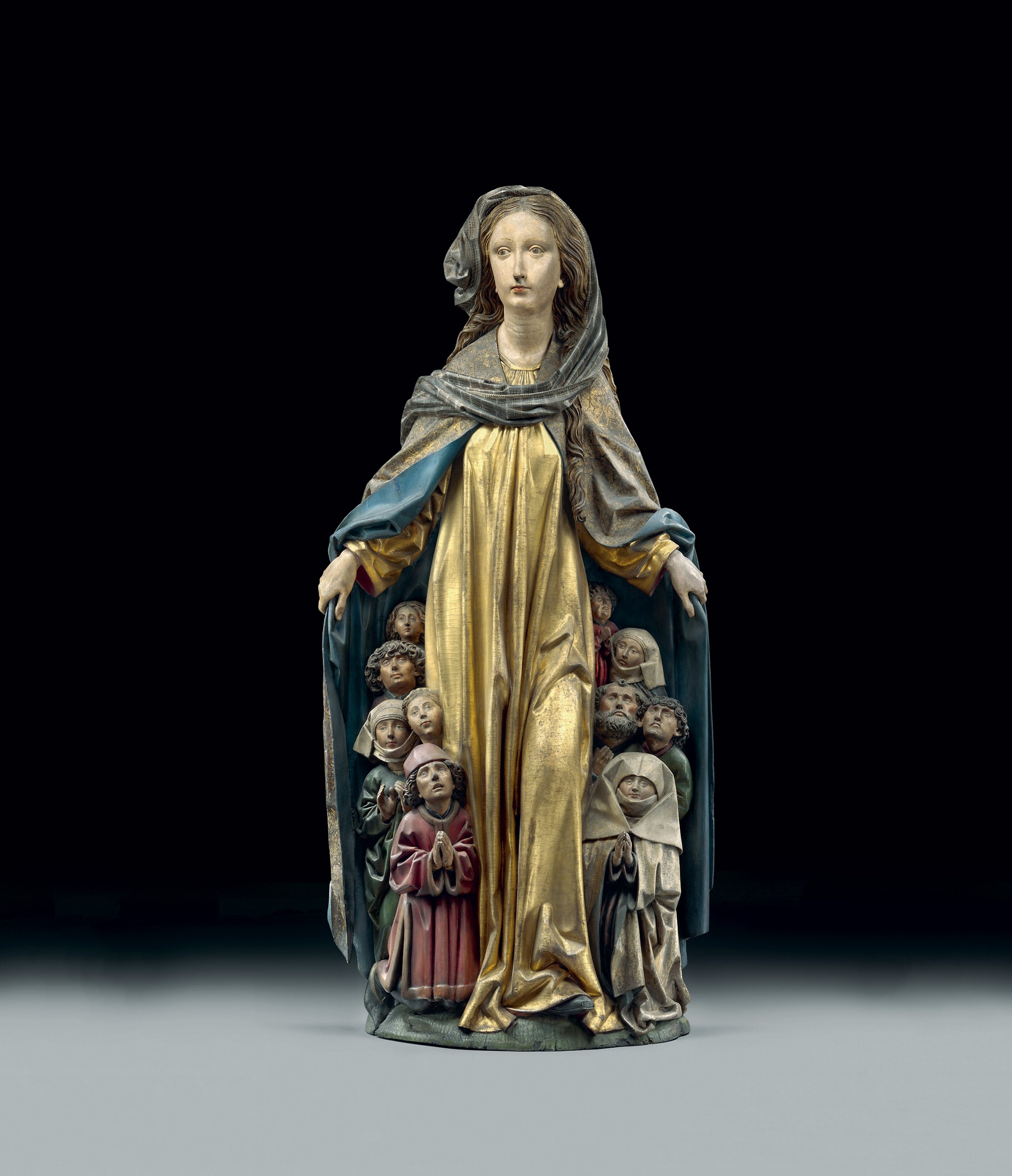 The Madonna with Protective Cloak, by Michel Erhart or Friedrich Schramm, c. 1480.