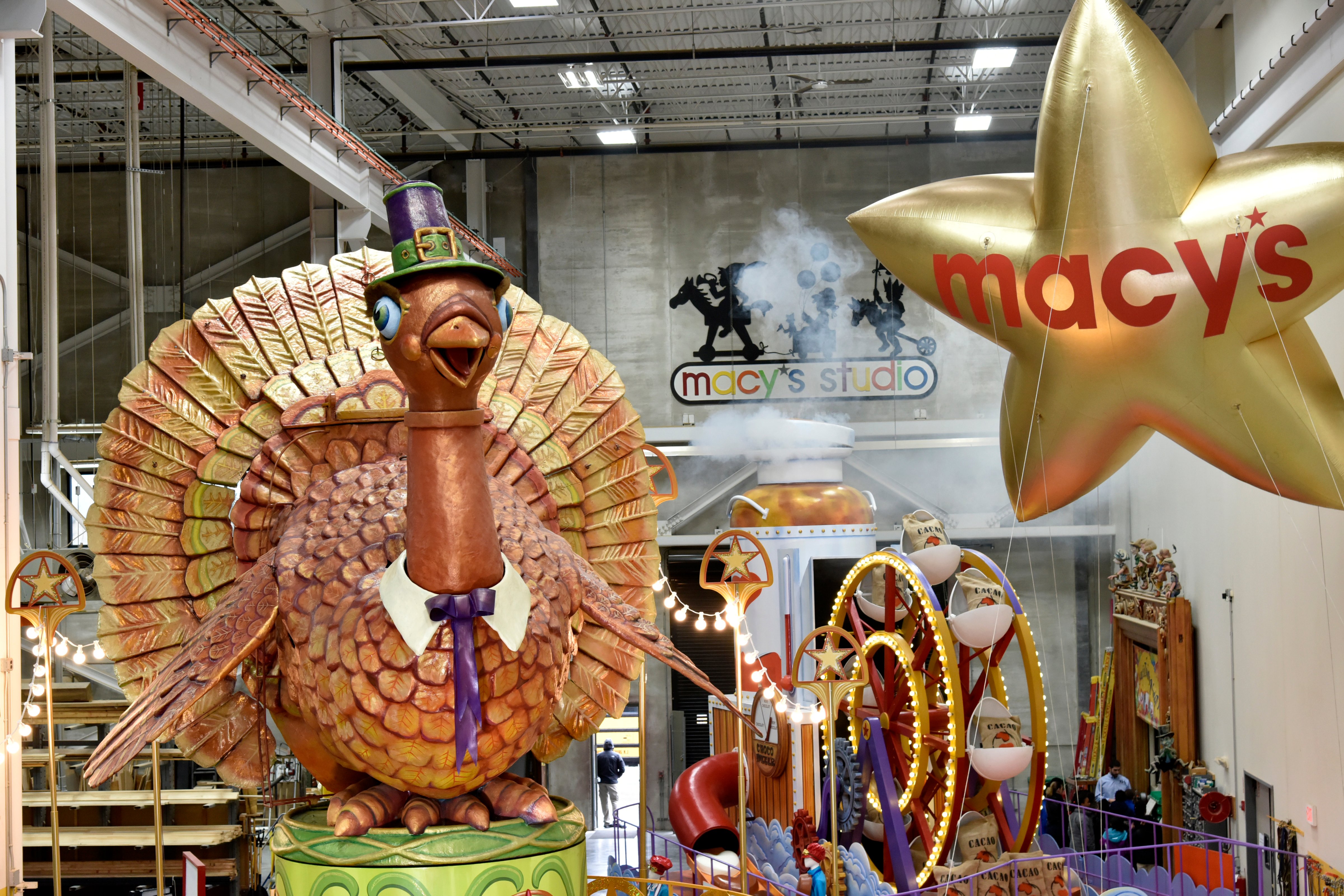 Macy's debuts new floats for the 2018 Macy's Thanksgiving Day Parade. (Photo by Eugene Gologursky/Getty Images for Macy's) (Eugene Gologursky—Getty Images for Macy's)