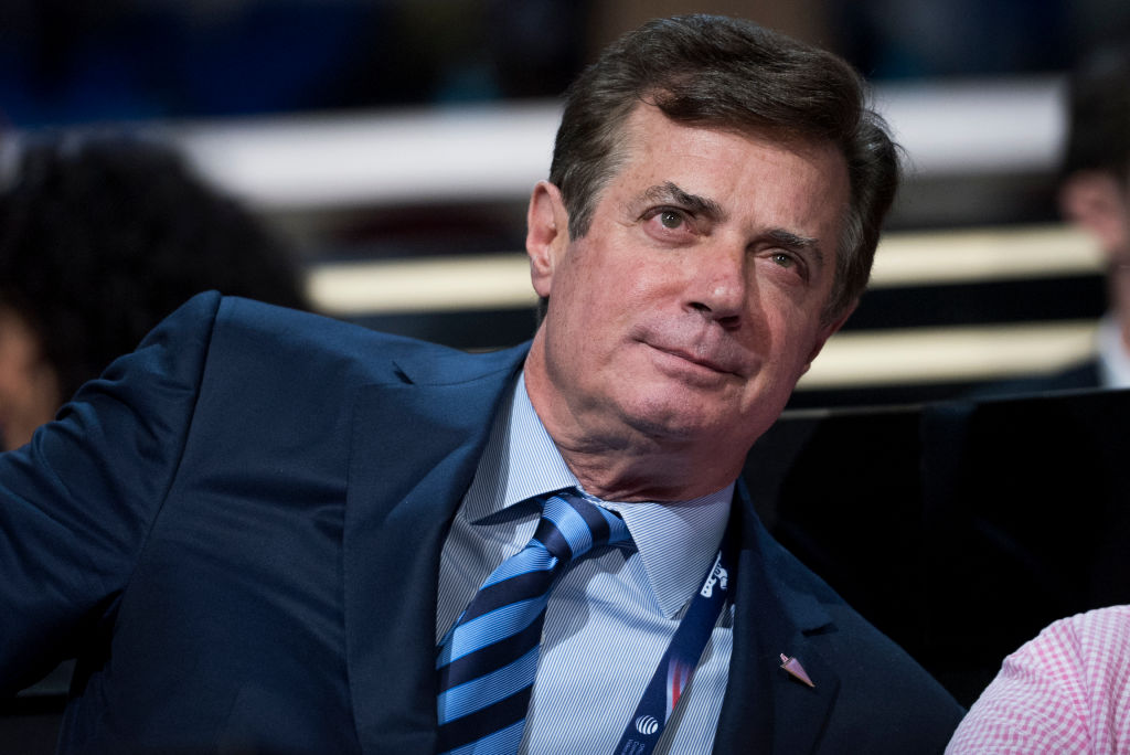 In this July 19, 2016 file photo, Paul Manafort is seen at the Republican National Convention in Cleveland, Ohio. (Tom Williams&mdash;CQ-Roll Call,Inc.)