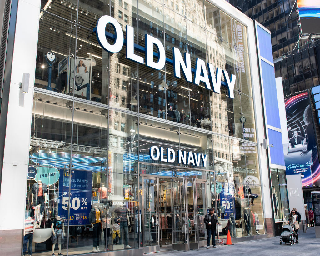 Old Navy store in Times Square in New York City. (Michael Brochstein/SOPA Images—LightRocket via Getty Images)