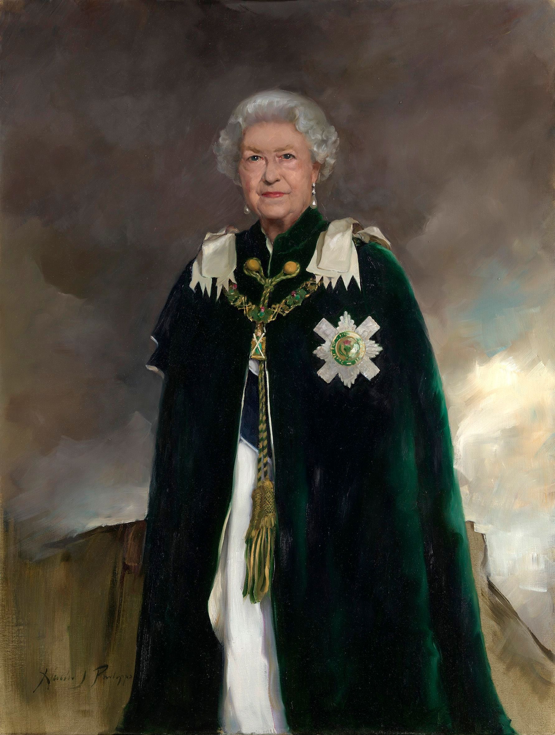 New painting of Queen Elizabeth II
