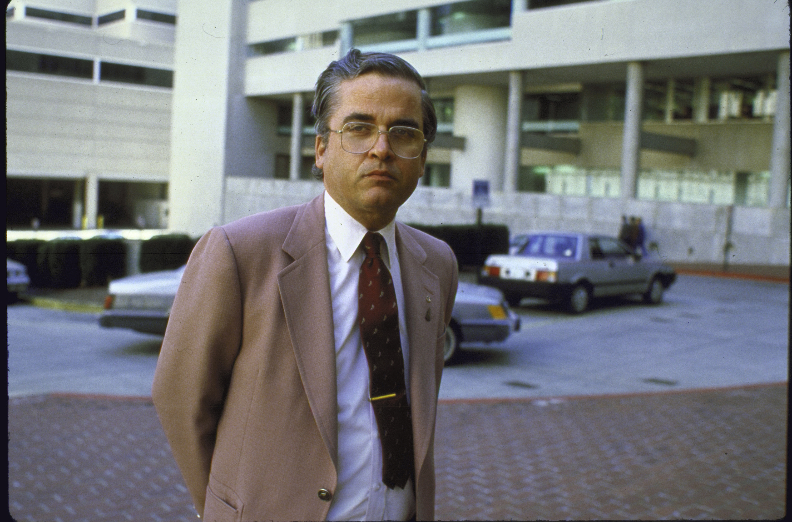 This 1985 file photo shows Samuel Loring Morison, after he was found guilty under Espionage Act of selling photos to Jane's Defense Weekly. (Marty Katz&mdash;The LIFE Images Collection/Getty)