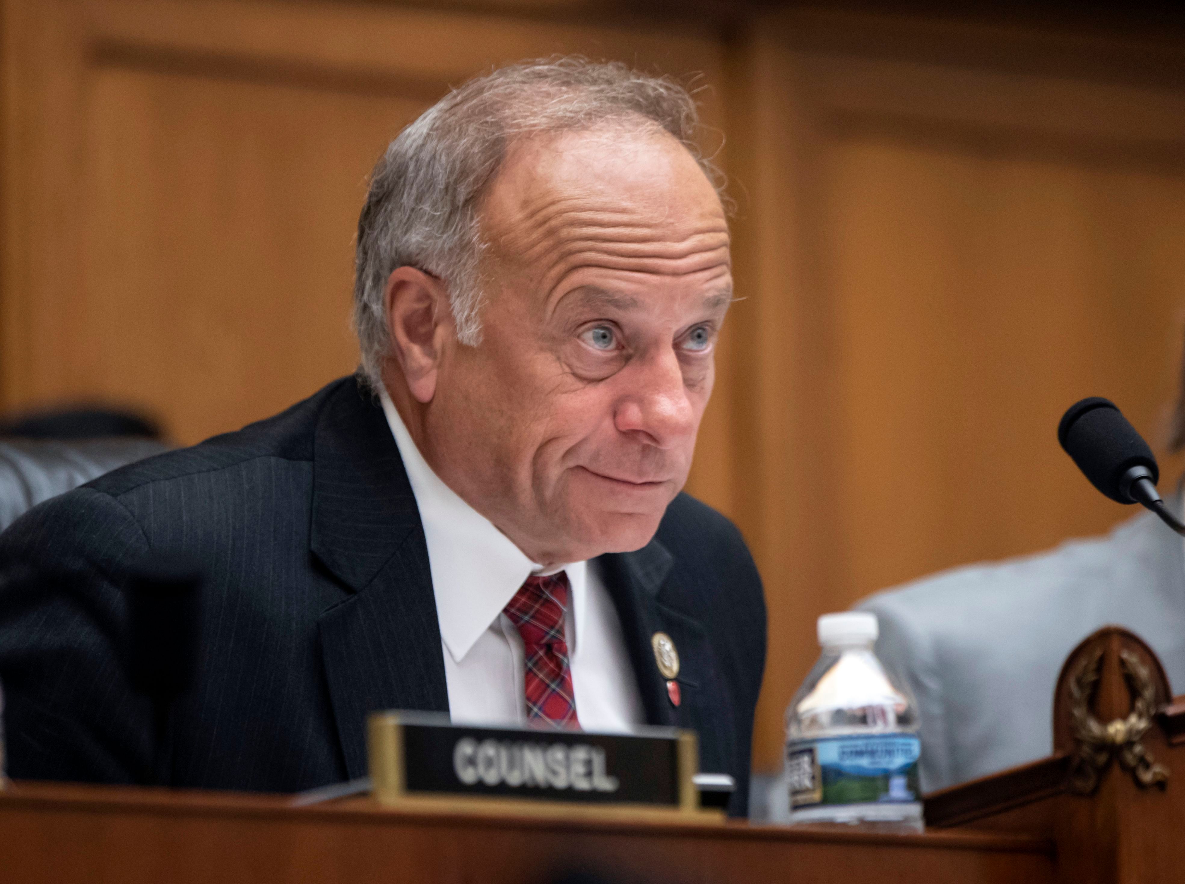 In this June 8, 2018 file photo, Rep. Steve King, R-Iowa, chairs a House Judiciary Subcommittee on the Constitution and Civil Justice hearing on the Trump Administration's plan to add citizenship questions to the 2020 census in Washington. (J. Scott Applewhite—AP/REX/Shutterstock)