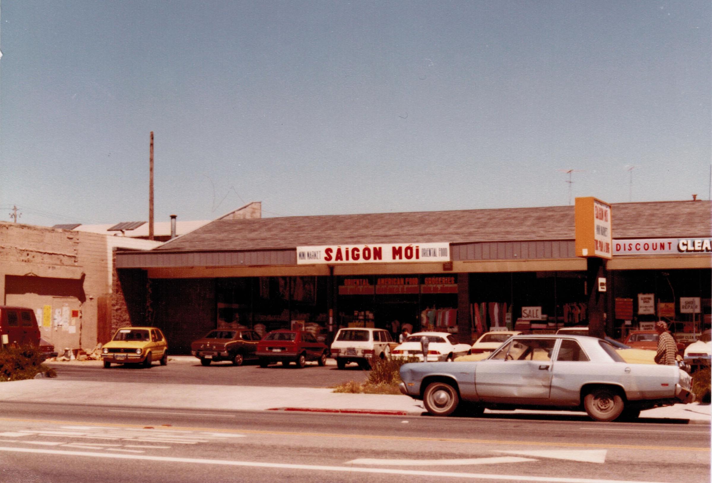The Nguyen family, in the early 1980s in San Jose, Calif., where his parents owned the New Saigon Mini Market