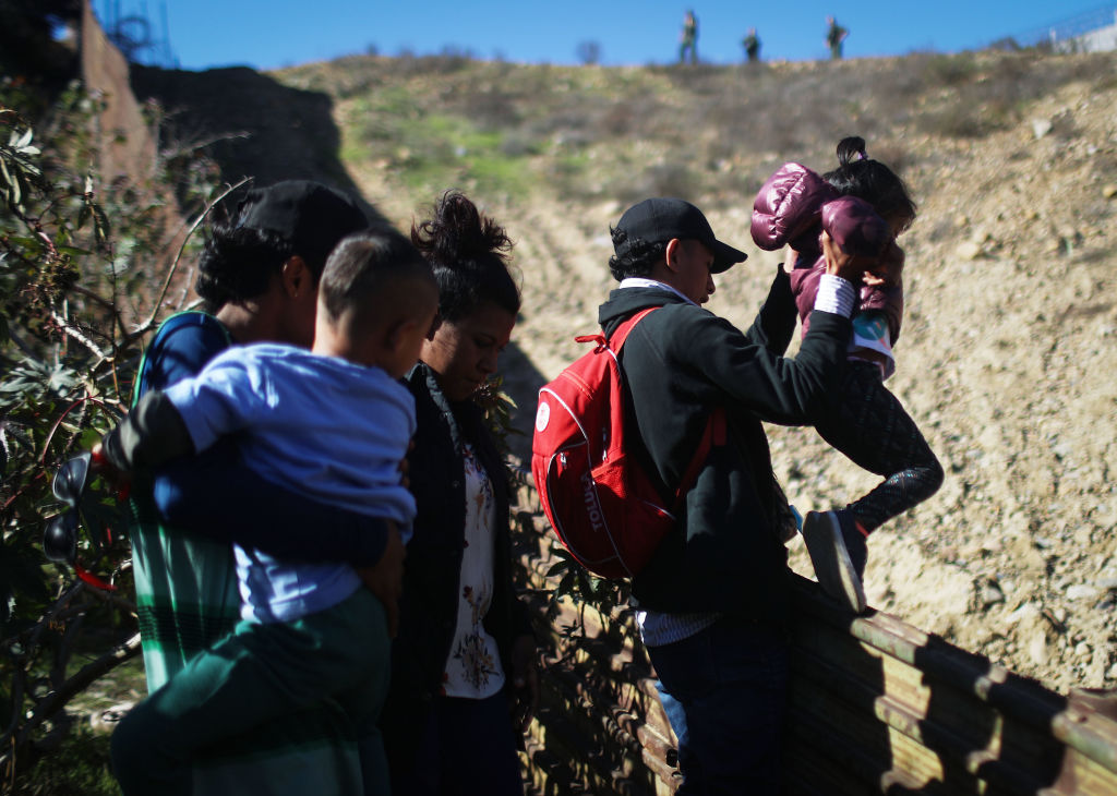 Migrants Continue To Try To Reach The United States At The Tijuana Border
