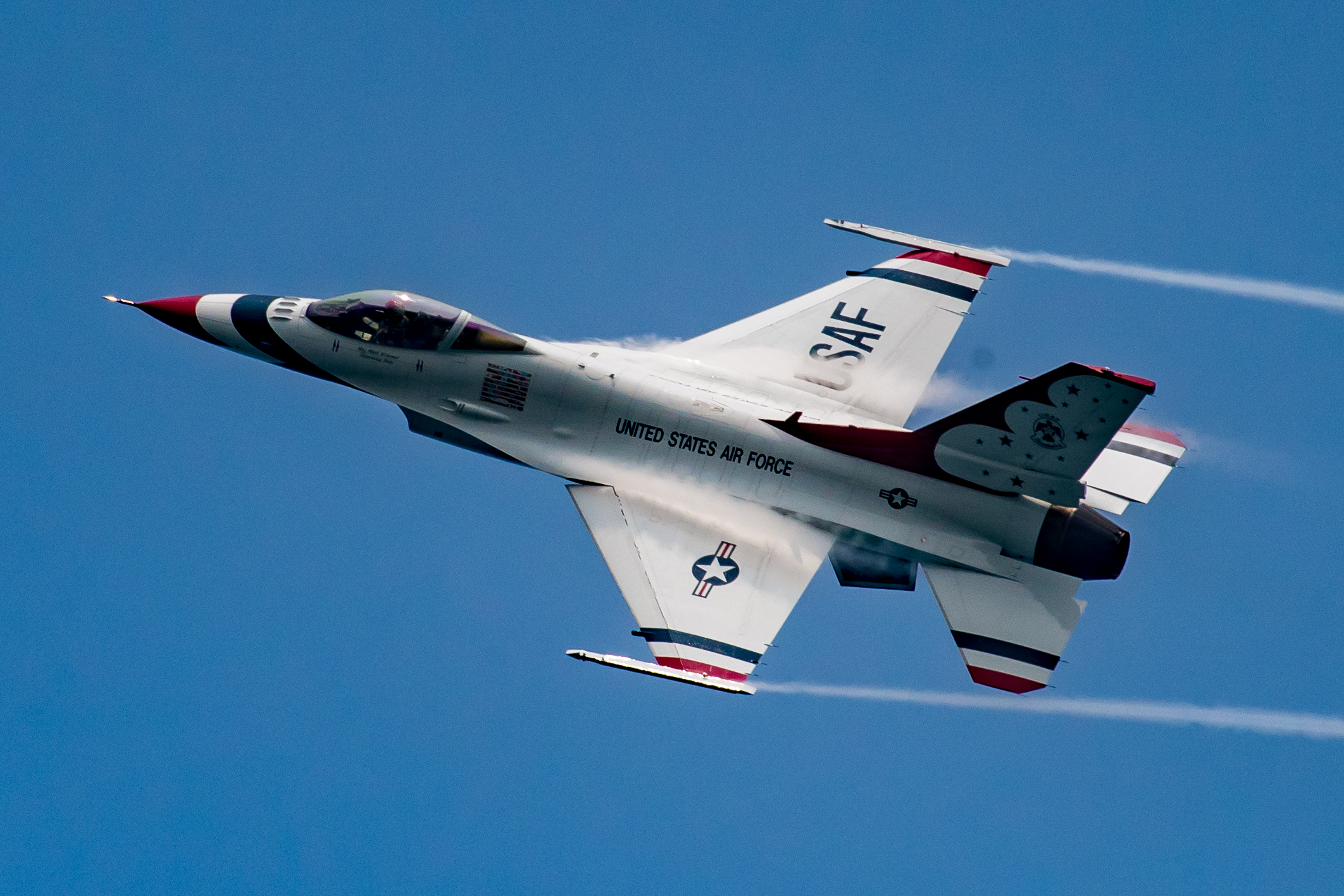 U.S. Air Force Thunderbirds Perform In Chicago