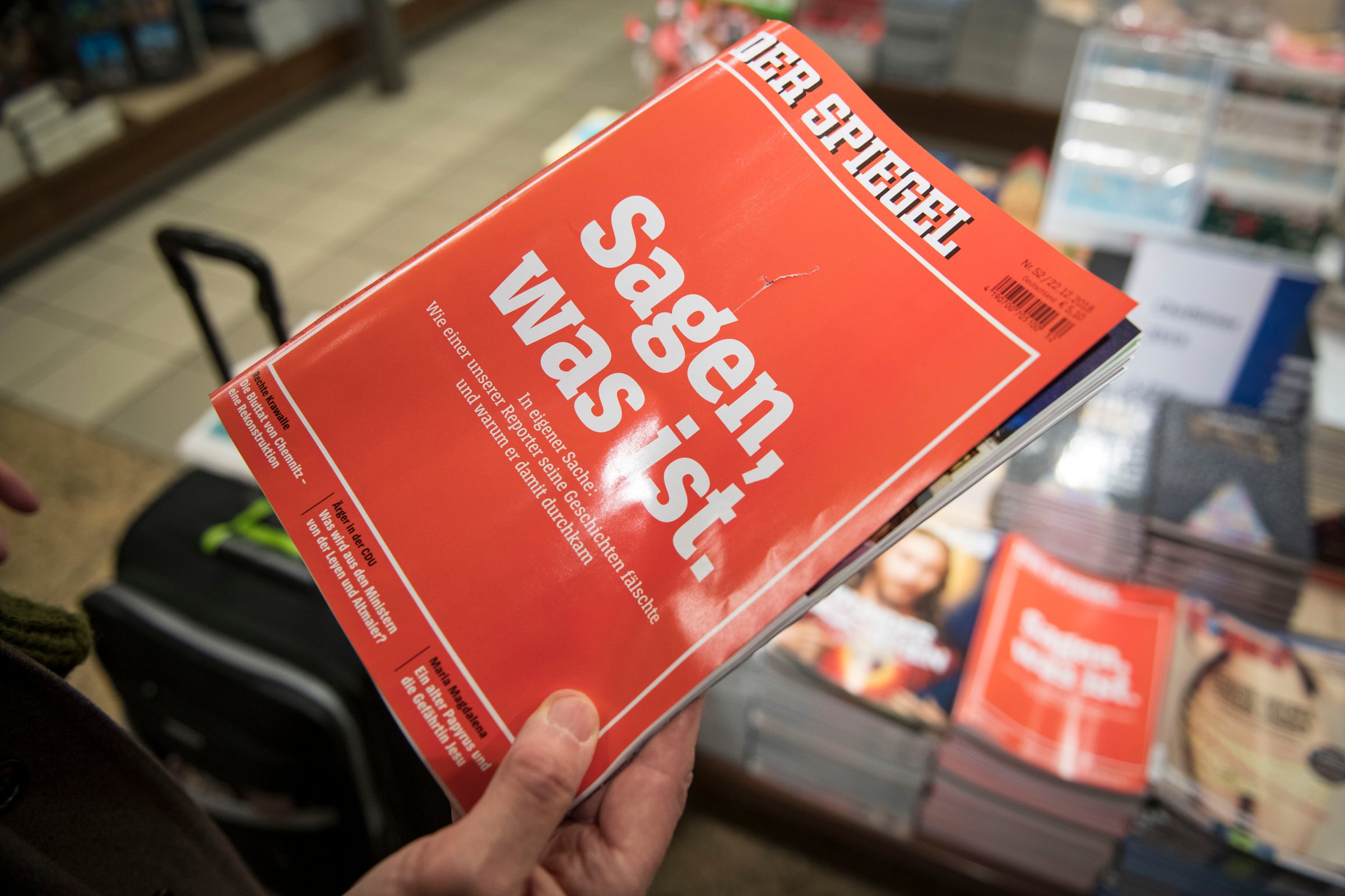 Der Spiegel Addresses Reporting Scandal In New Issue