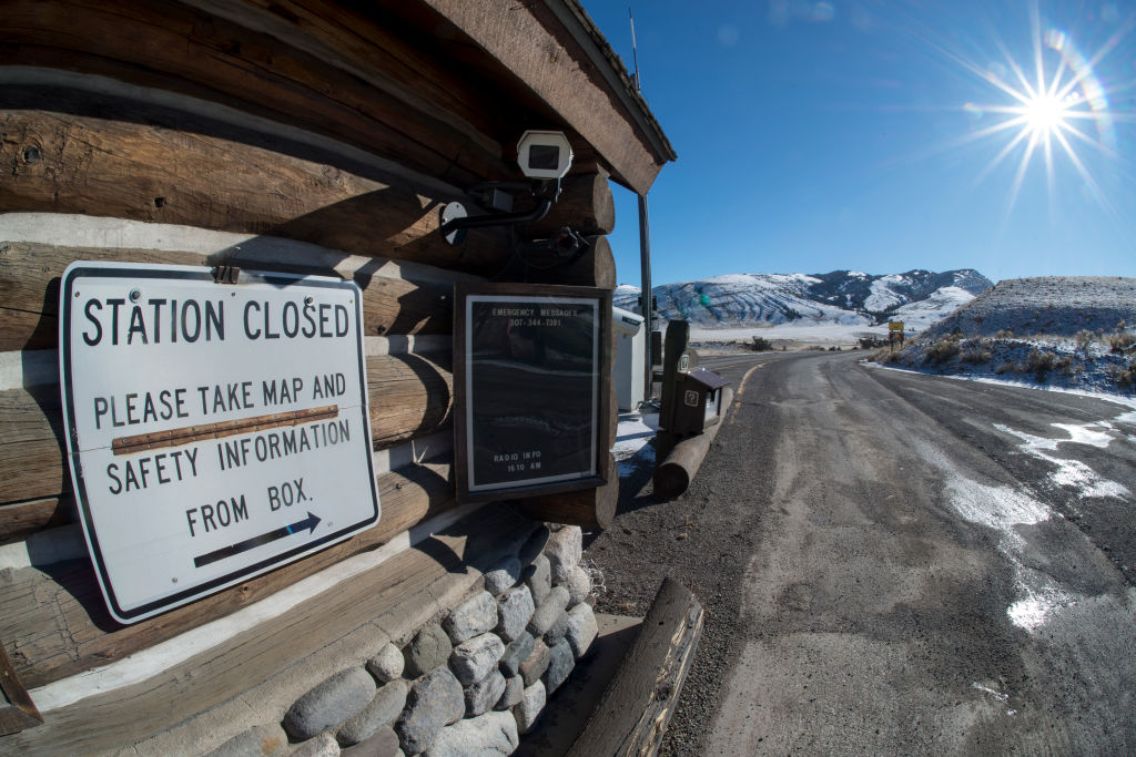 Government Shutdown Yellowstone National Park