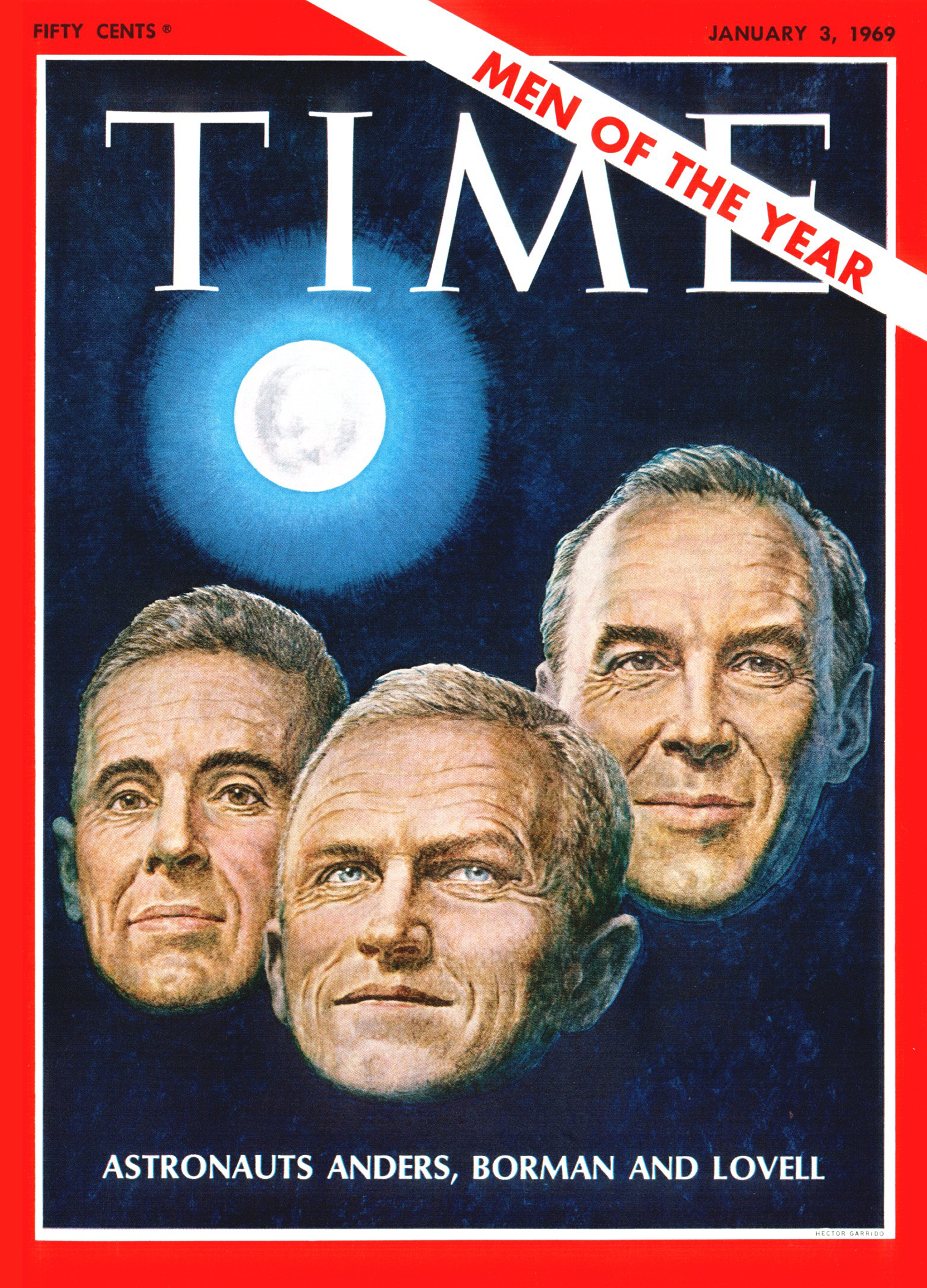Fifty years ago, Apollo 8 astronauts Bill Anders, Frank Borman and Jim Lovell were a late but compelling choice for TIME’s Men of the Year.