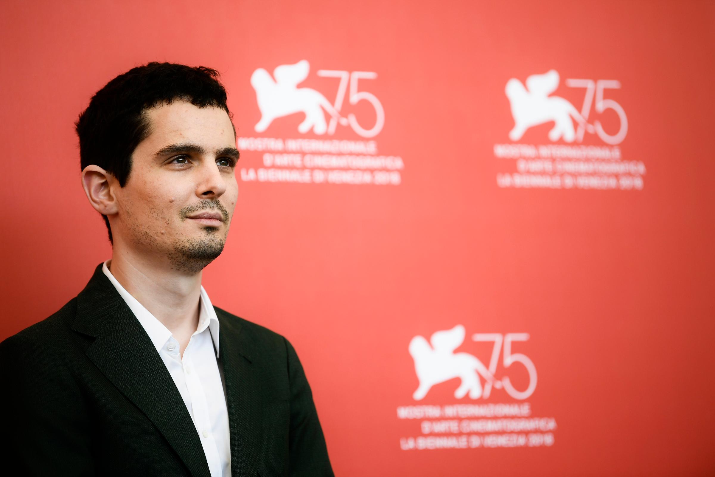 Damien Chazelle at Venice Film Festival for First Man