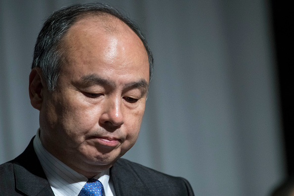 SoftBank Group Corp Chairman and CEO Masayoshi Son attends a news conference in Tokyo, Japan, November 5, 2018. SoftBank Group Corp. announced its consolidated earnings results for the 2nd quarter (April - September, 2018) of the fiscal year ending March 31, 2019. (Photo by Alessandro Di Ciommo/NurPhoto via Getty Images)