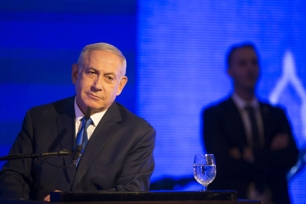 Netanyahu Marks First Night of Hanukkah Amid Bribery Allegations