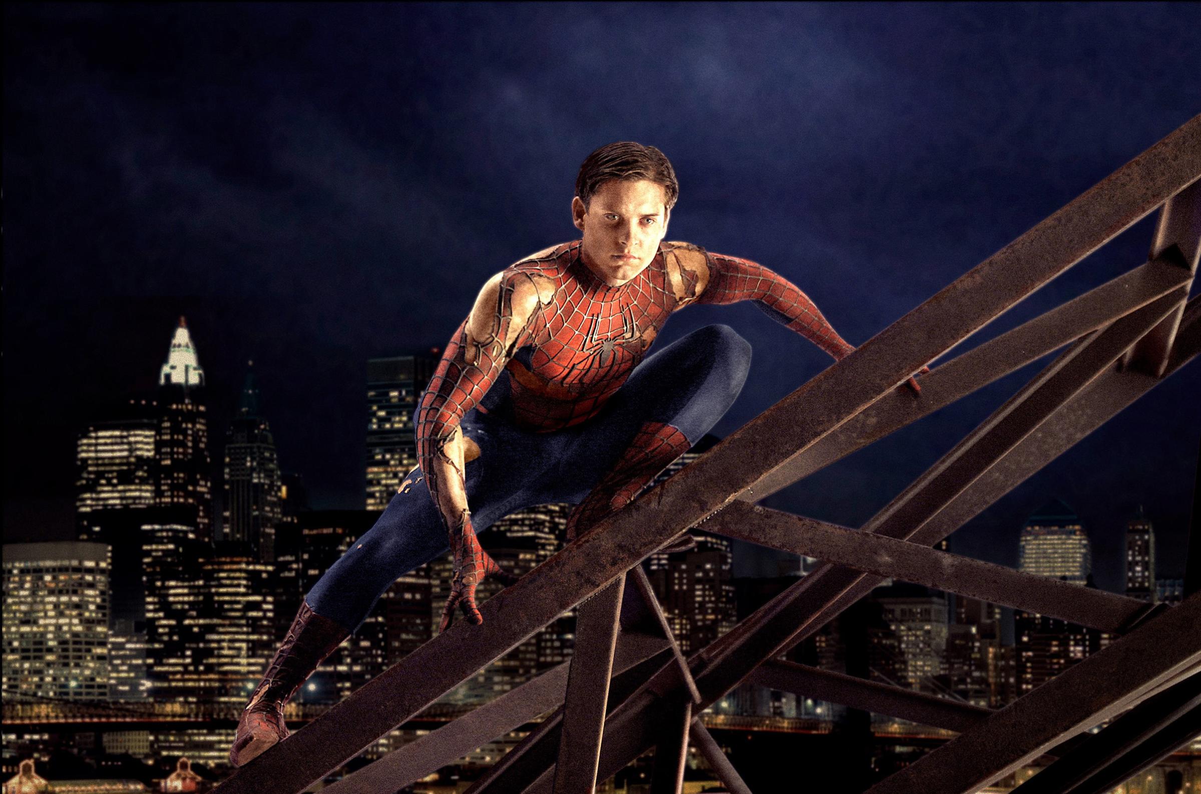 Spidey’s onscreen alter-ego has always been Peter Parker. Sixteen years after the original film, Sony looks to modernize the character. From left: Tobey Maguire, Andrew Garfield and Tom Holland.