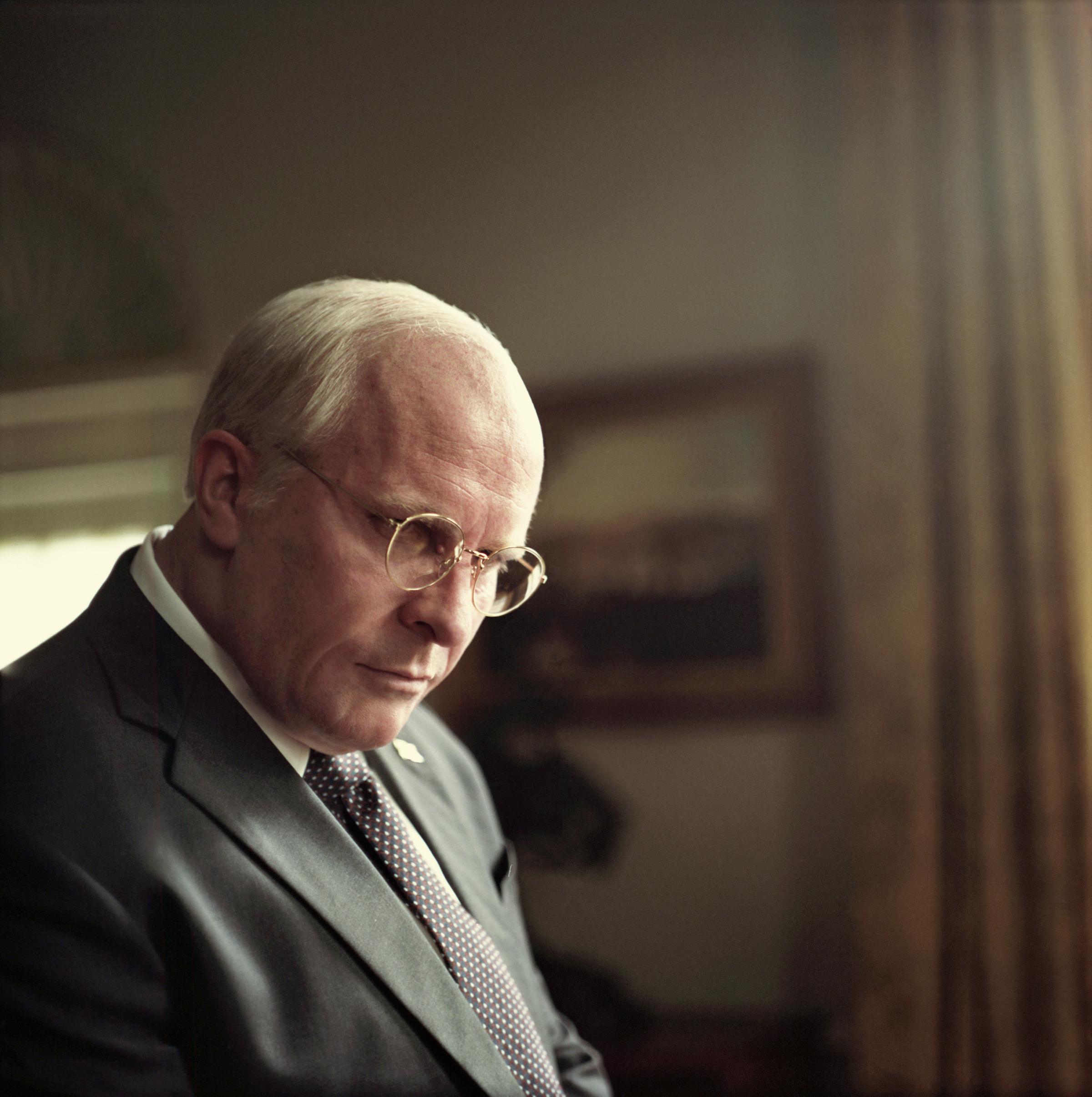 Christian Bale as Dick Cheney in Adam McKay’s VICE, an Annapurna Pictures release. Credit : Greig Fraser / Annapurna Pictures2018 © Annapurna Pictures, LLC. All Rights Reserved.