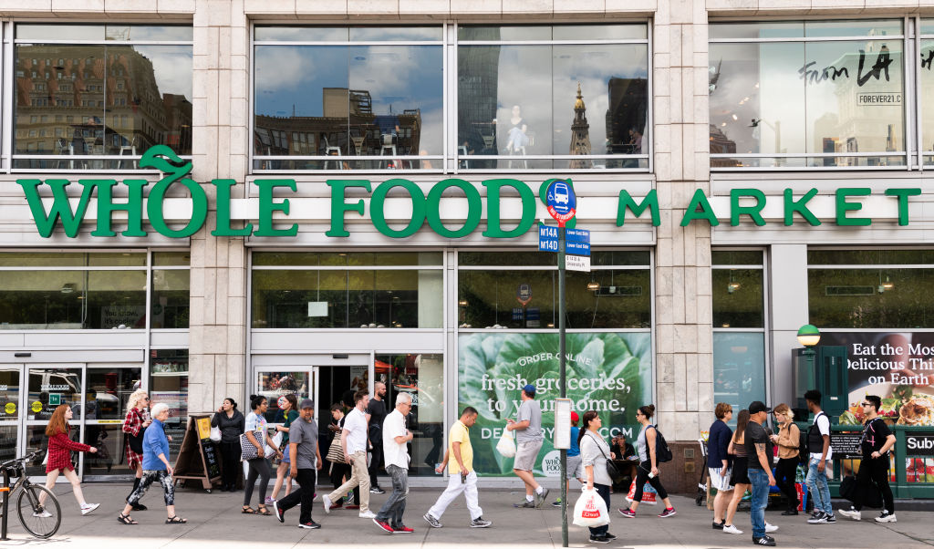 Whole Foods Market in Union Square in New York City