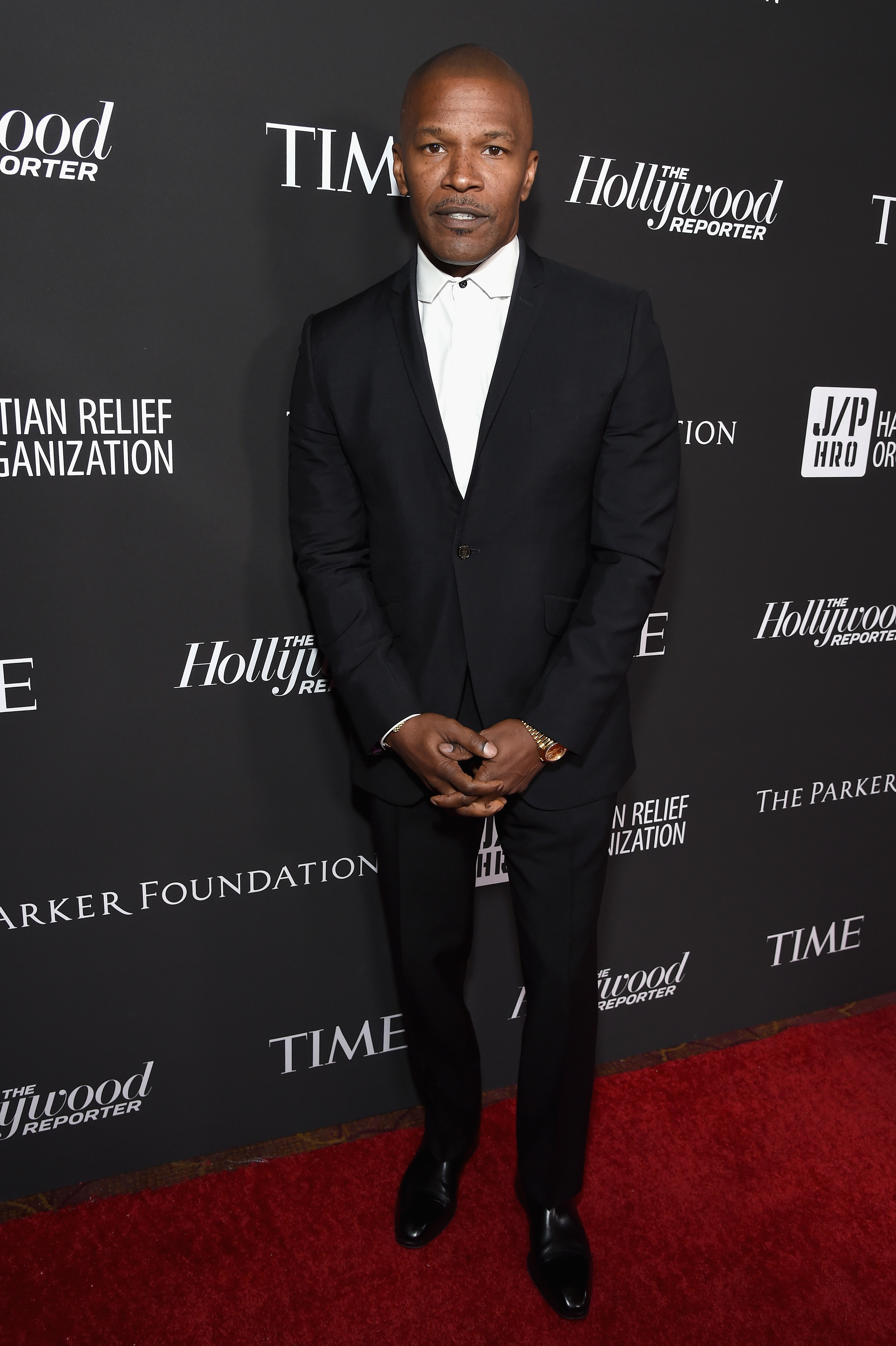 Jamie Foxx attends the Sean Penn CORE Gala benefiting the organization formerly known as J/P HRO &amp; its life-saving work across Haiti &amp; the world at The Wiltern on January 5, 2019 in Los Angeles, California. (Michael Kovac&mdash;(Credit too long, see caption))