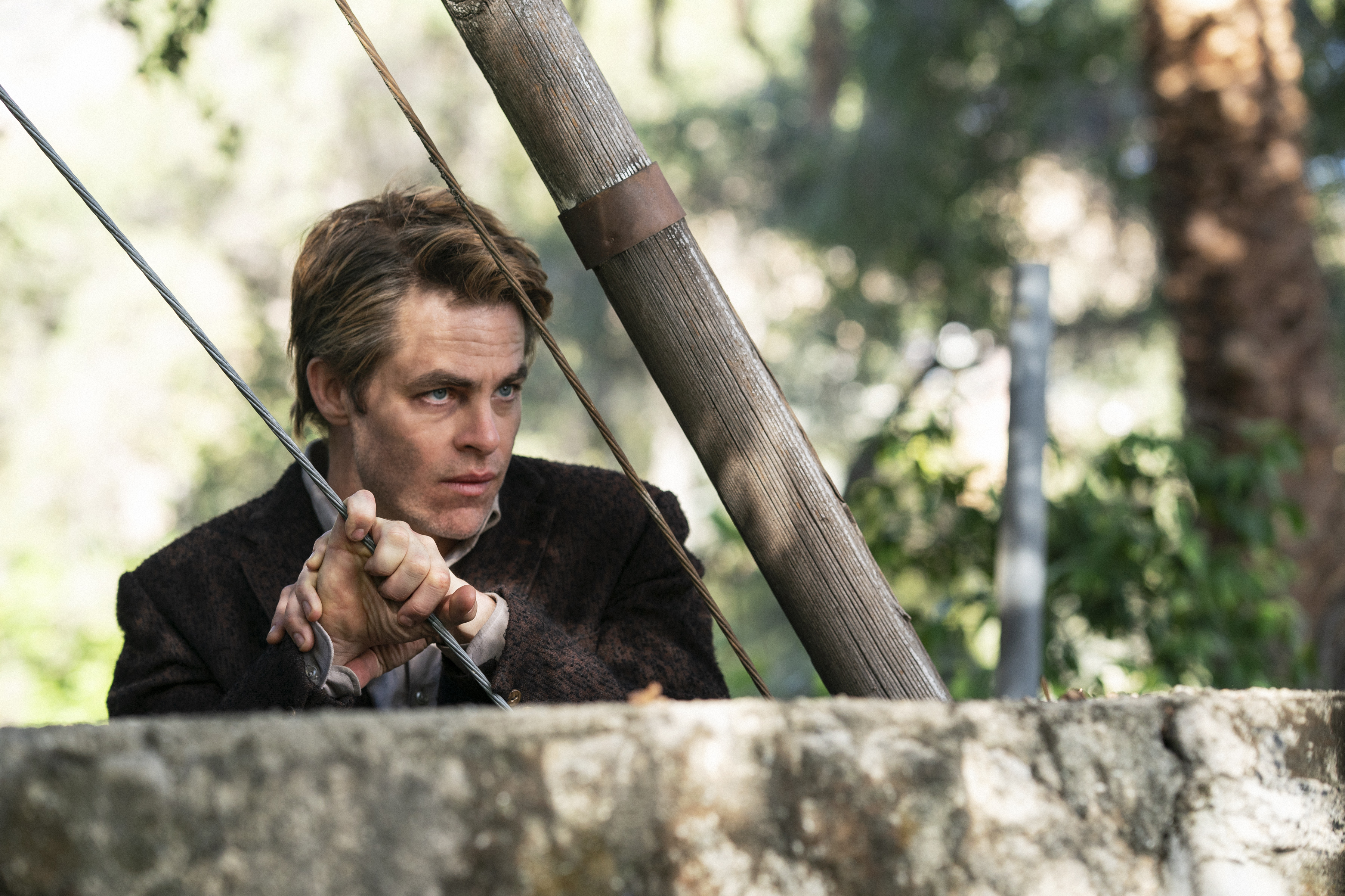 Chris Pine in <i>I Am the Night</i> (Clay Enos—Turner Entertainment Networks)