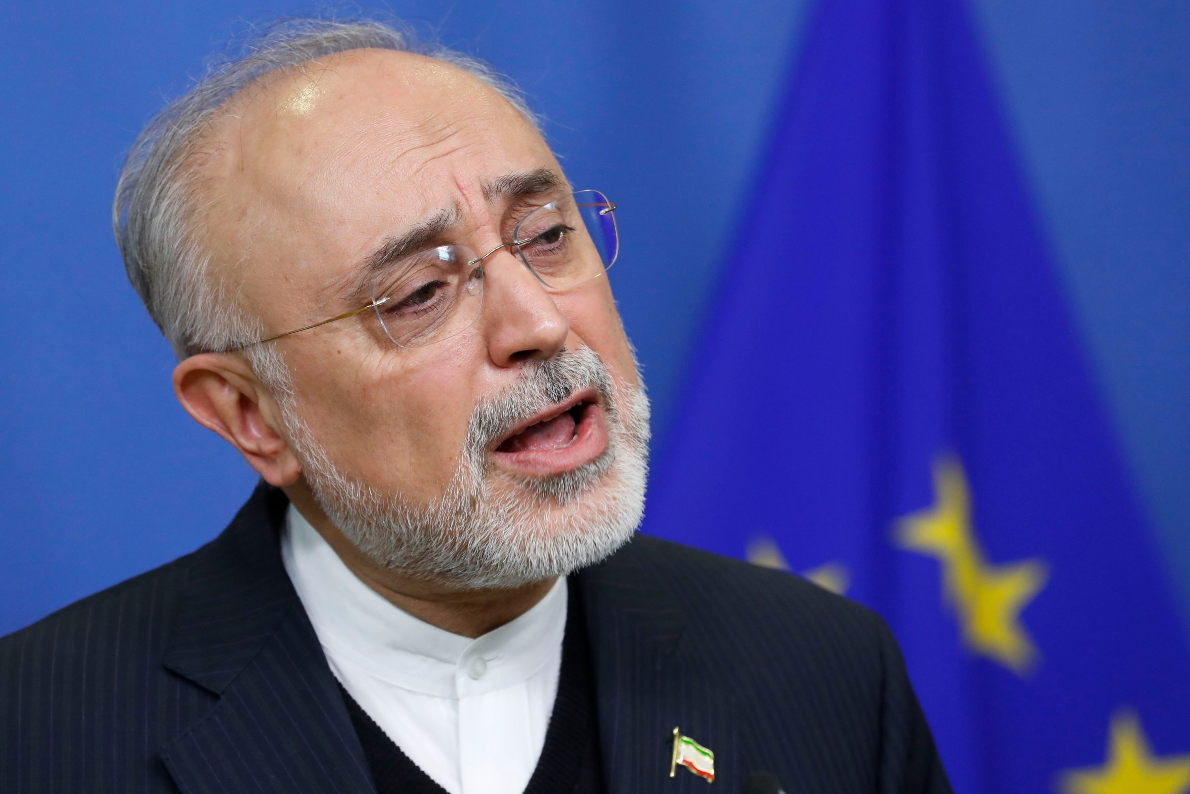 EU Commission presser on Iran Nuclear deal in Brussels, Belgium - 26 Nov 2018