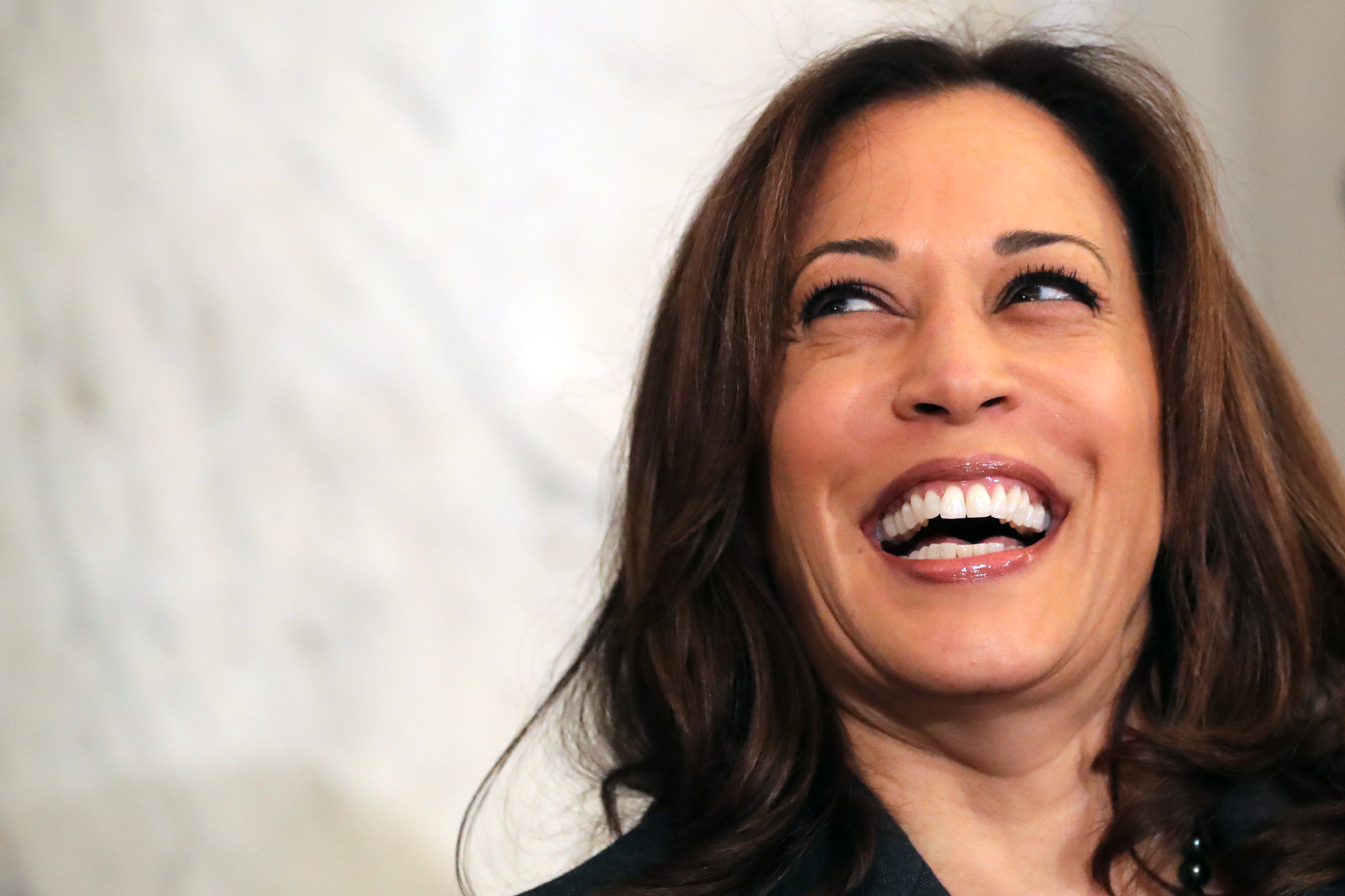 Sen. Kamala Harris (D-CA) attends a post-midterm election meeting of Rev. Al Sharpton's National Action Network in the Kennedy Caucus Room at the Russell Senate Office Building on Capitol Hill November 13, 2018 in Washington, DC. (Chip Somodevilla—Getty Images)