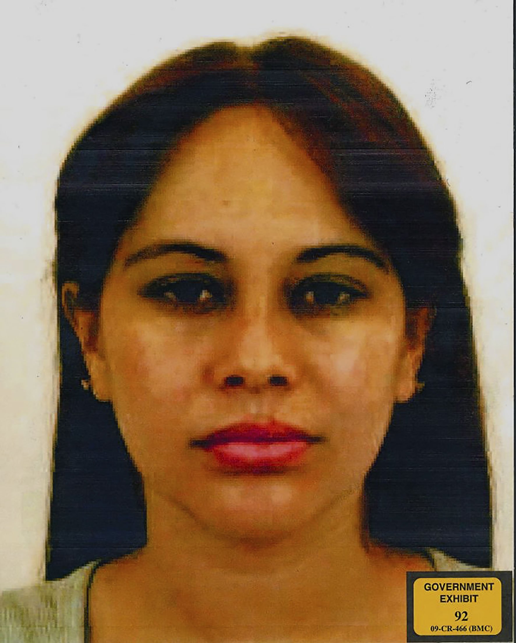 This Eastern District of New York (EDNY) undated evidence handout photo, submitted as evidence, and obtained Jan. 17, 2019 shows Lucero Guadalupe Sánchez López, 29, a Mexican former lover of Joaquin Chapo Guzman, who took the stand on the trial of the Mexican druglord as a government witness on Jan. 17, 2019. (EDNY Handout/AFP/Getty Images)