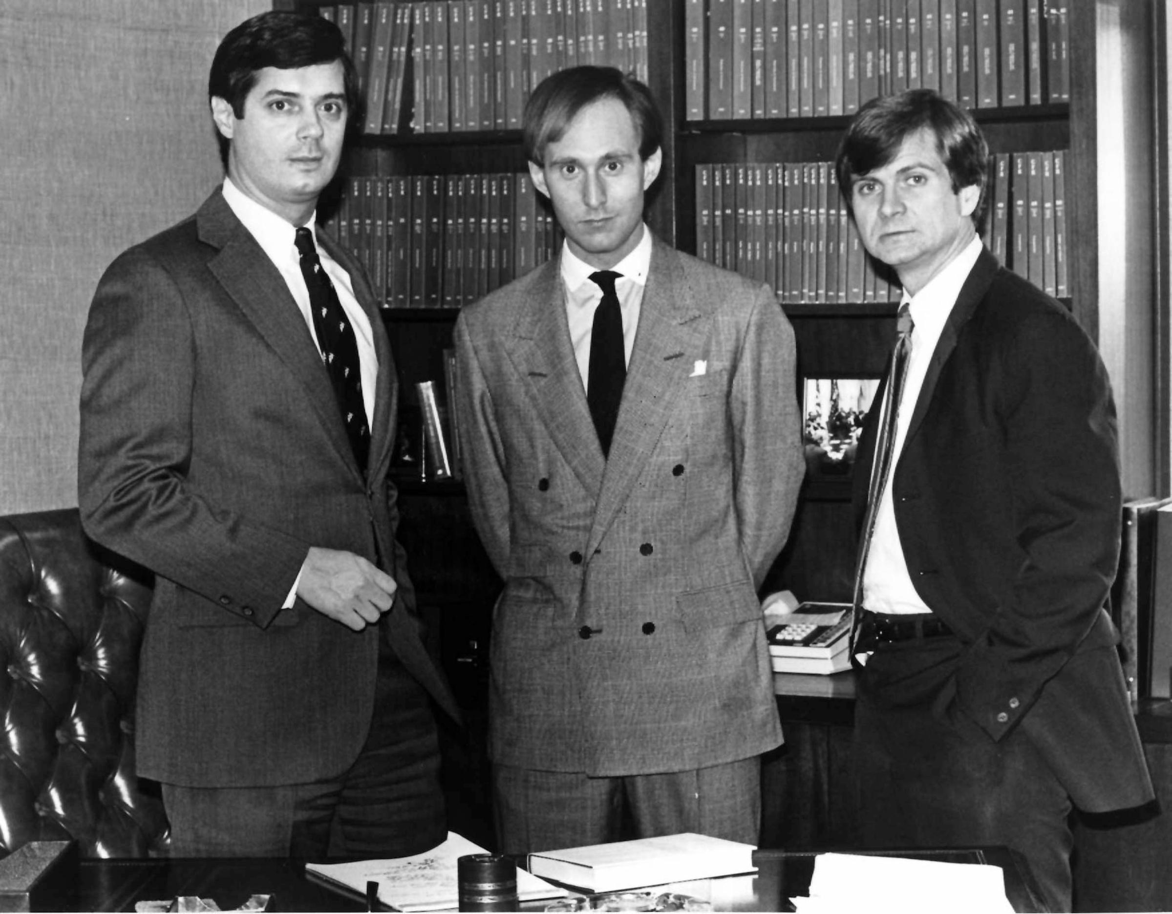 Paul Manafort, Roger Stone and Lee Atwater