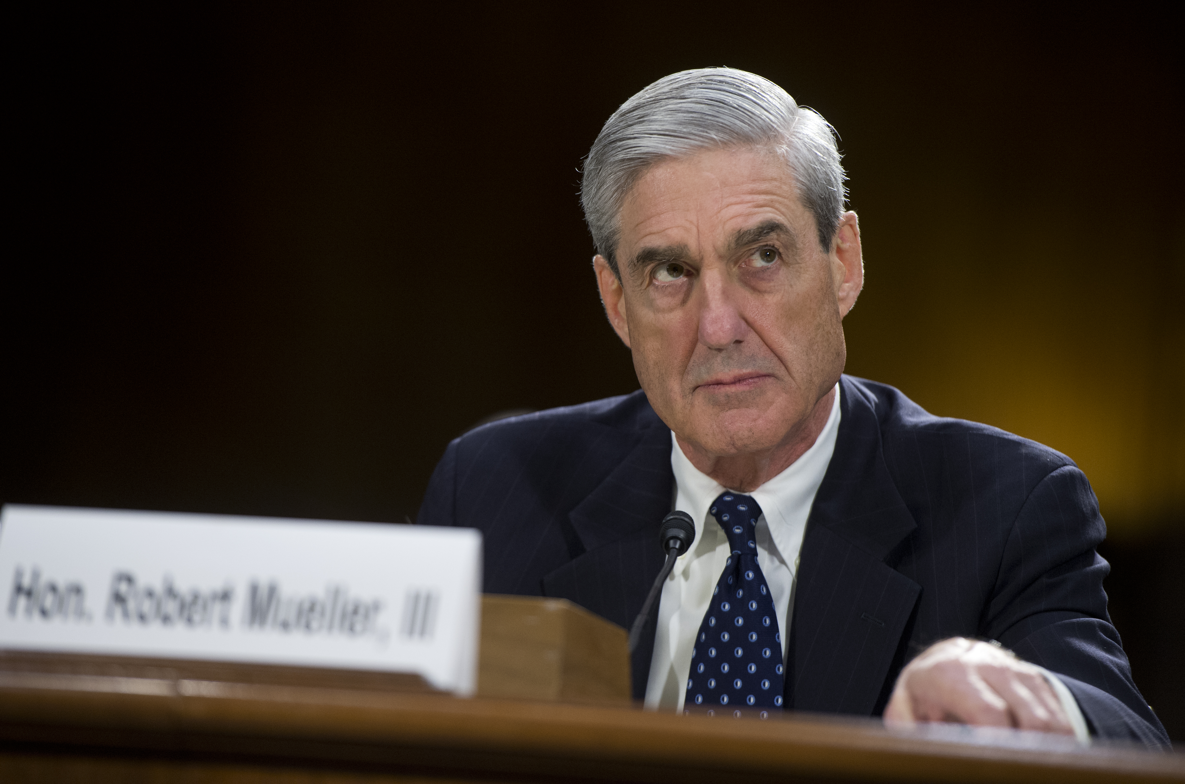 FBI Director Robert Mueller testifies before a Senate Judiciary Committee hearing on oversight of the FBI on June 16, 2013. (Tom Williams—CQ-Roll Call,Inc.)