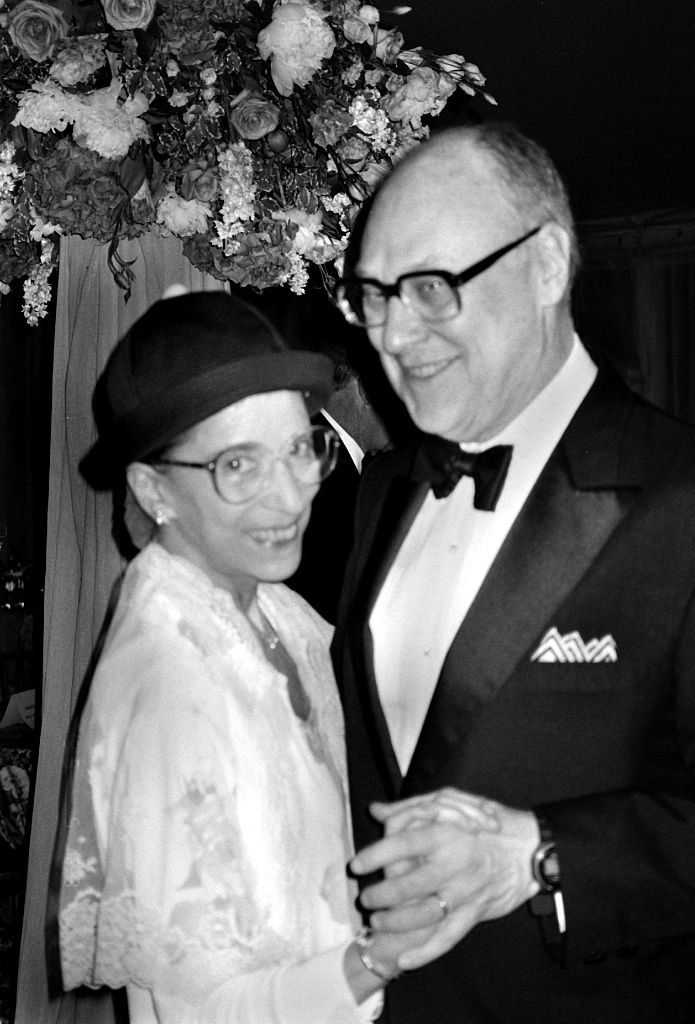 Supreme Court Justice Ruth Bader Ginsburg with husband Martin Ginsburg