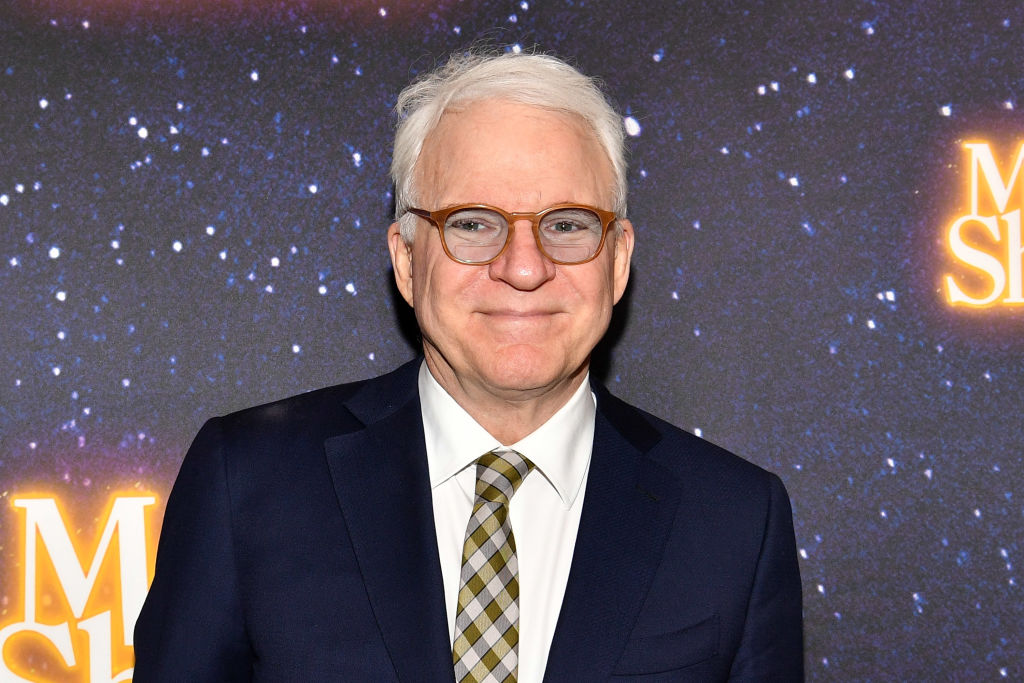 Steve Martin attends the "Meteor Shower" Broadway Opening Night at the Booth Theatre on November 29, 2017 in New York City. (Getty Images)