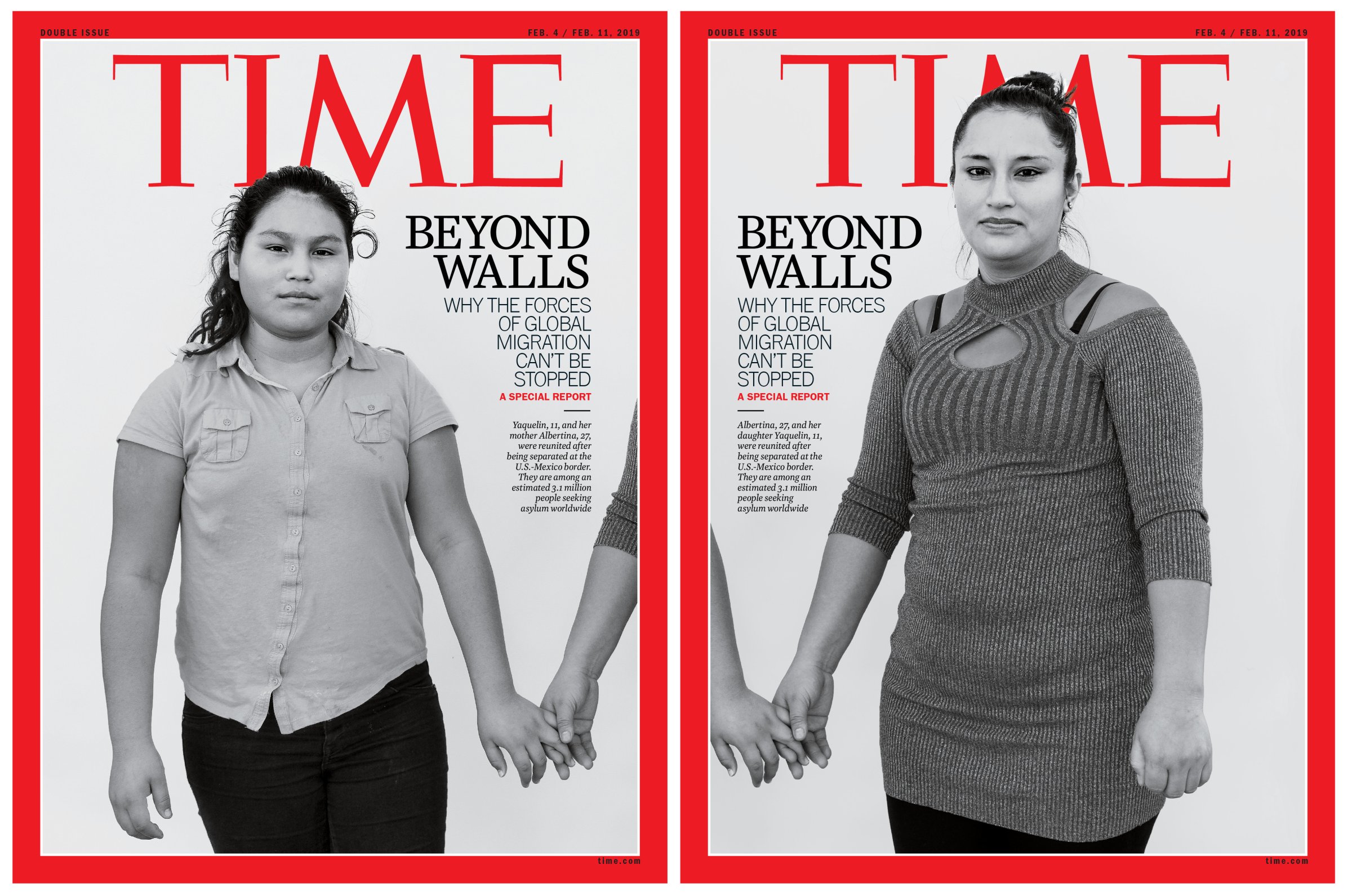 Beyond Walls Global Migration Time Magazine Cover