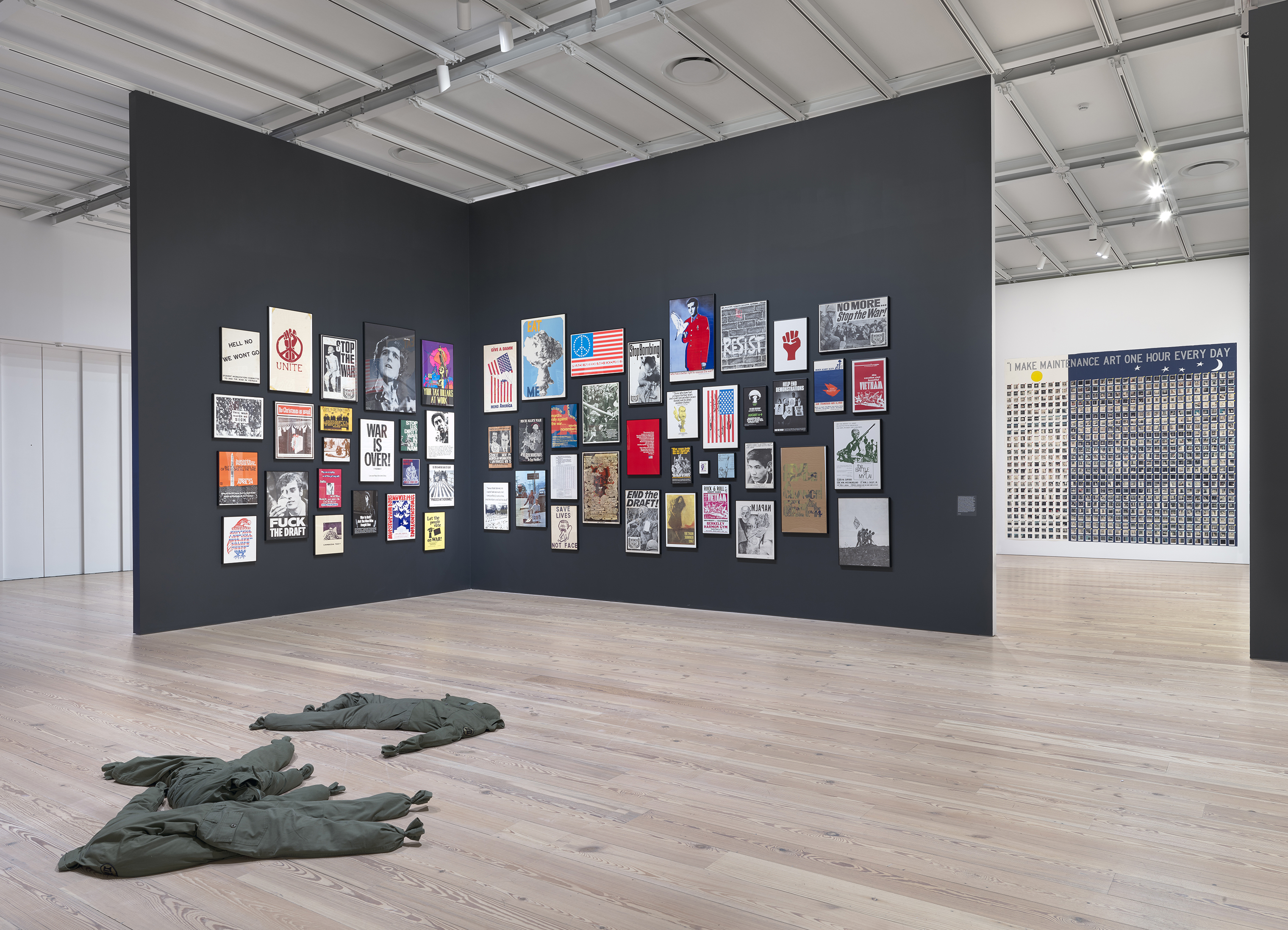 A scene from the Whitney’s 2017 exhibit “An Incomplete History of Protest” (Ron Amstutz)